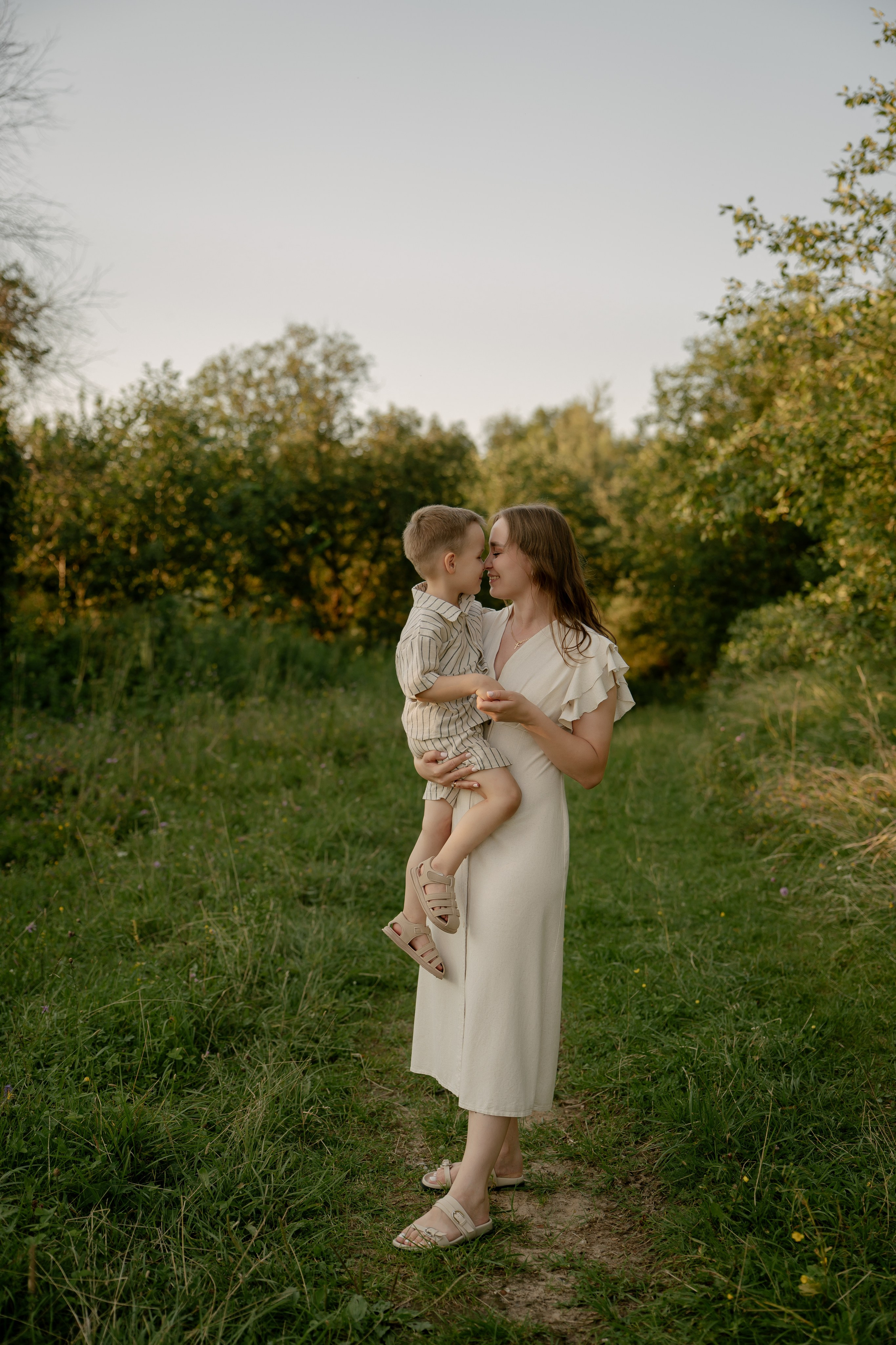 На закате. Свадебный и семейный фотограф в Москве и Красногорске — живые кадры | Анастасия Тихонова