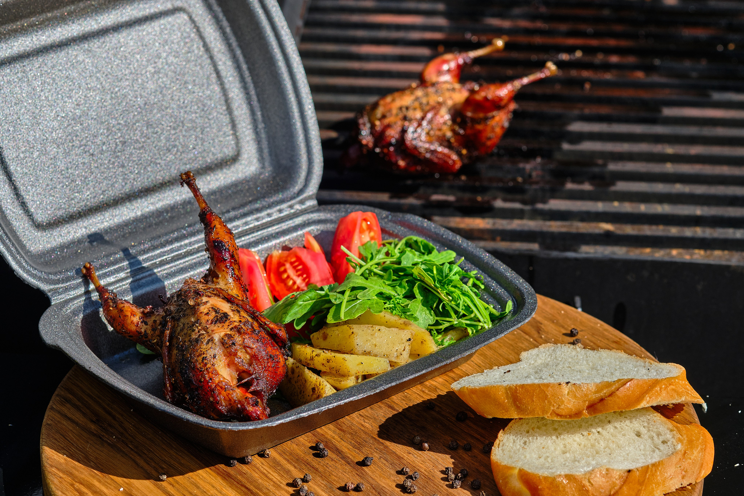 Фотосессия блюд Back Yard. Потанин Сергей — фуд-фотография и дизайн меню в Воронеже