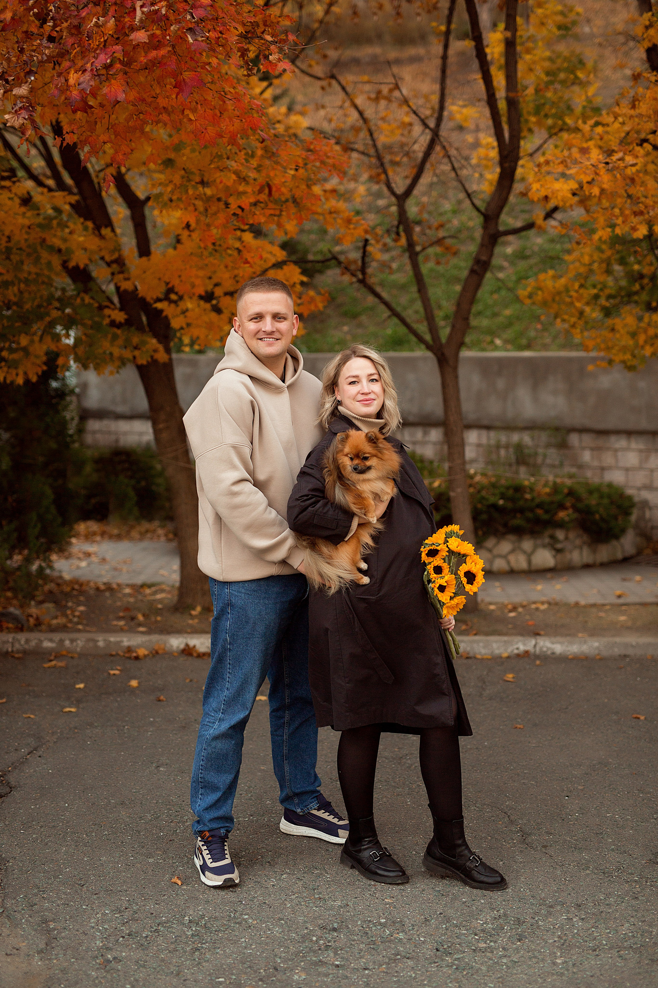 Богдан и Ольга в ожидании малыша. Людмила Далидович топовый семейный фотограф Находка/Владивосток