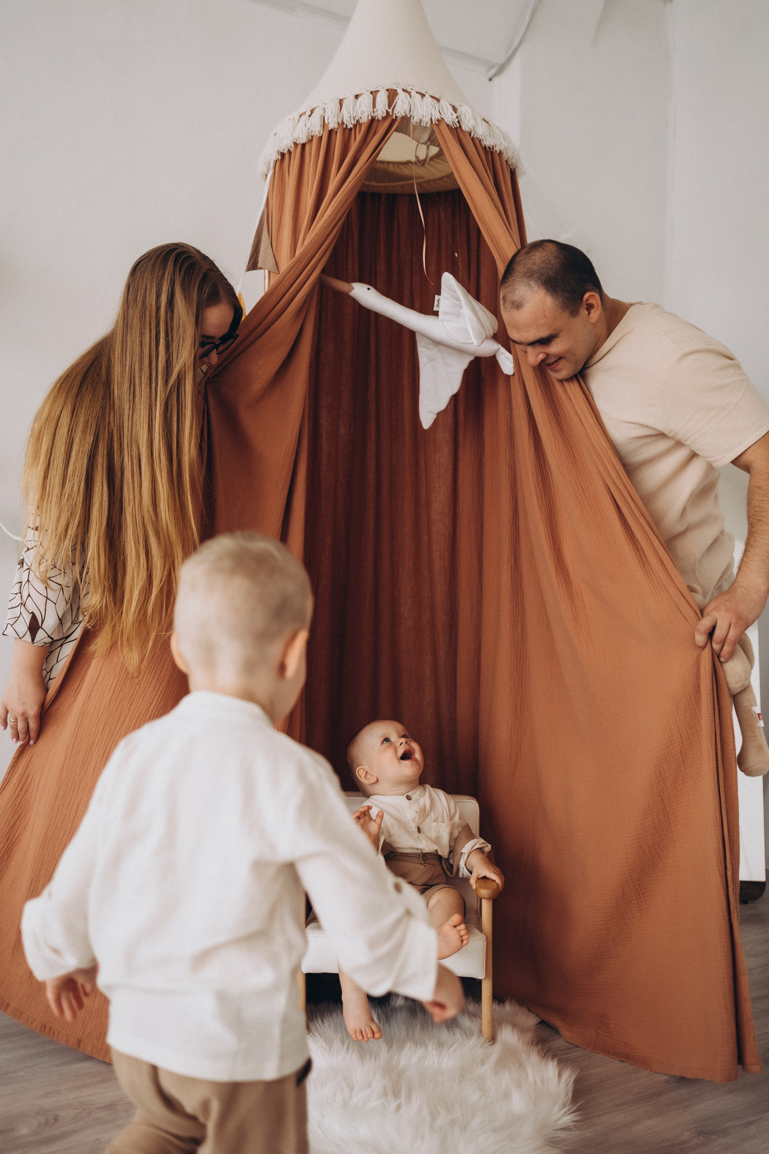 Никита, Любовь, Тимофей, Михаил. Фотограф Нижний Новгород