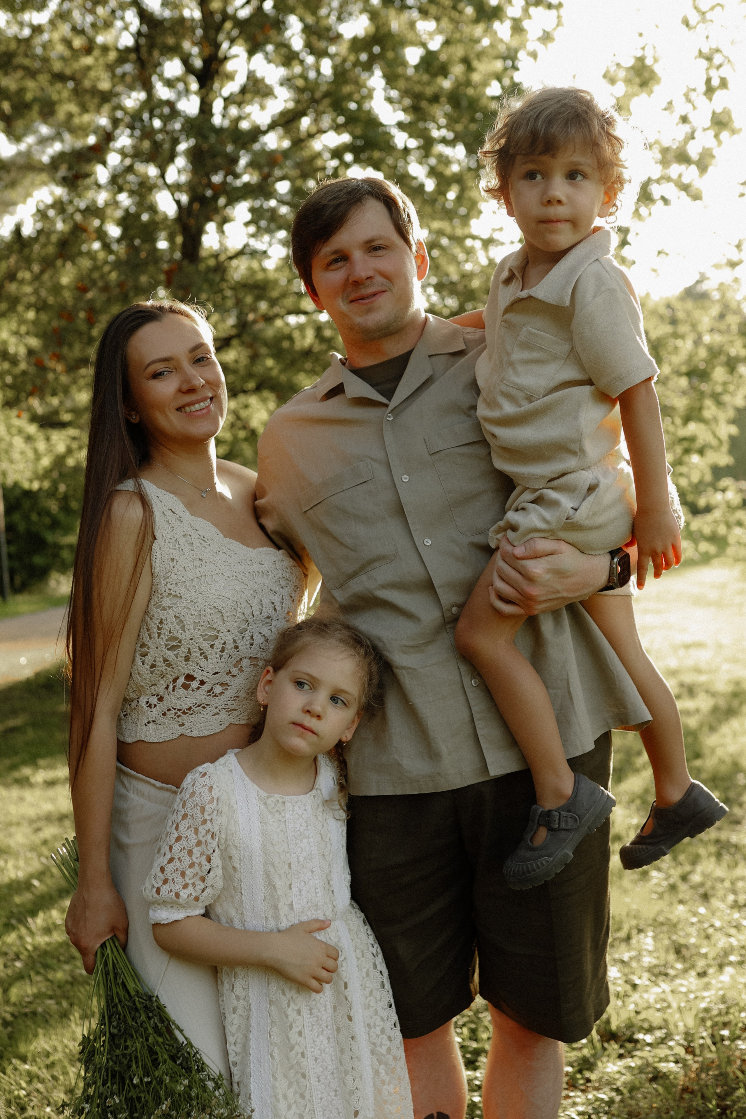 Большая семья. Детский и семейный фотограф, съемка новорожденных Москва