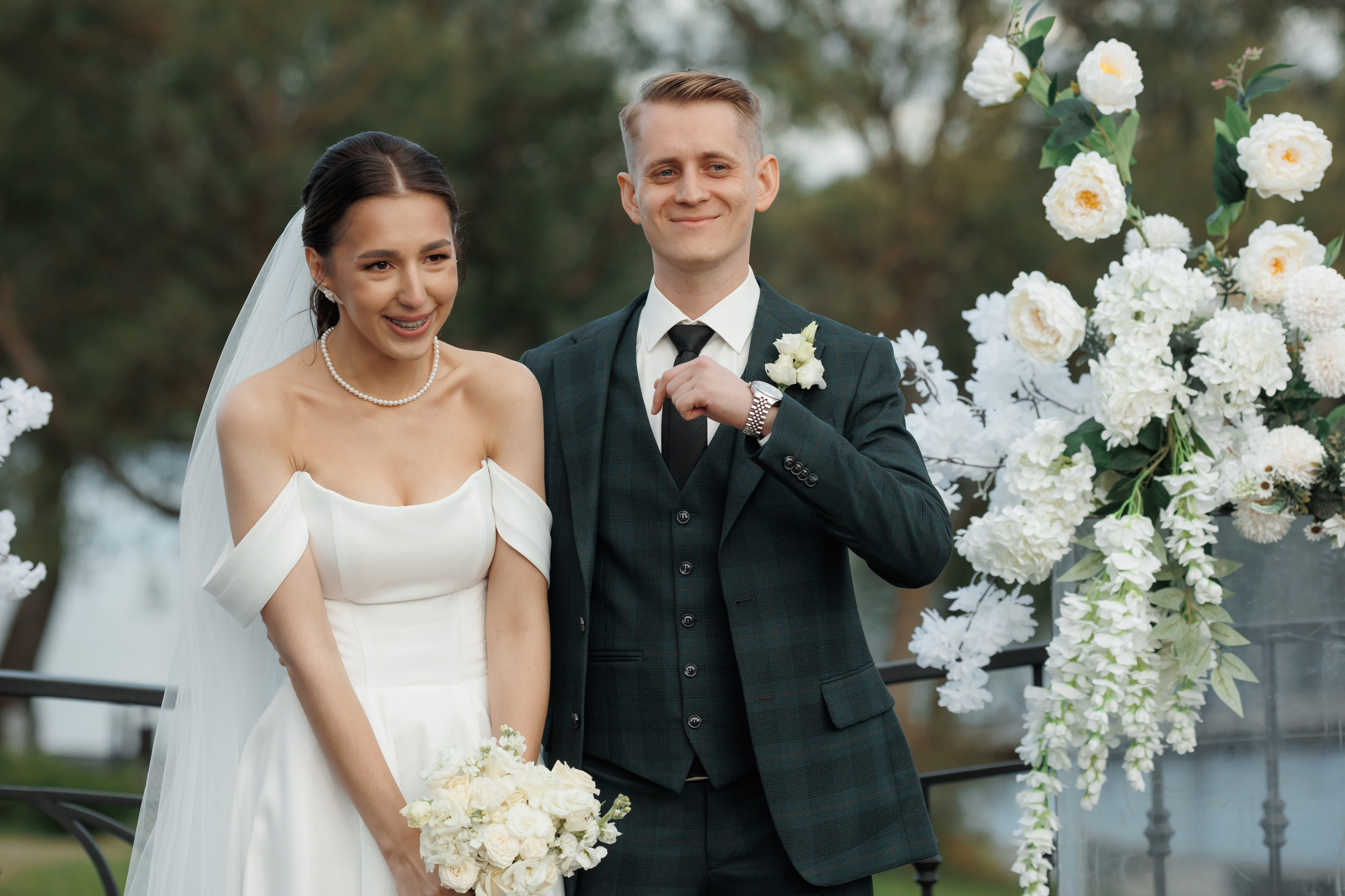 Регистрация в отеле Fish Point, ЗАГС Бутово, прогулка в Остафьево. Свадебный и репортажный фотограф (Москва, Королев и другие)