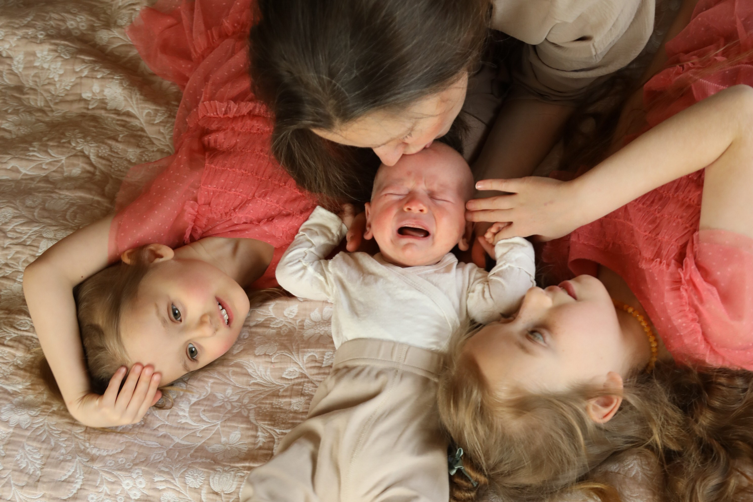 Виктория и Константин с дочками и сыном. Семейный и детский фотограф в Санкт-Петербург. Natalia Fadel