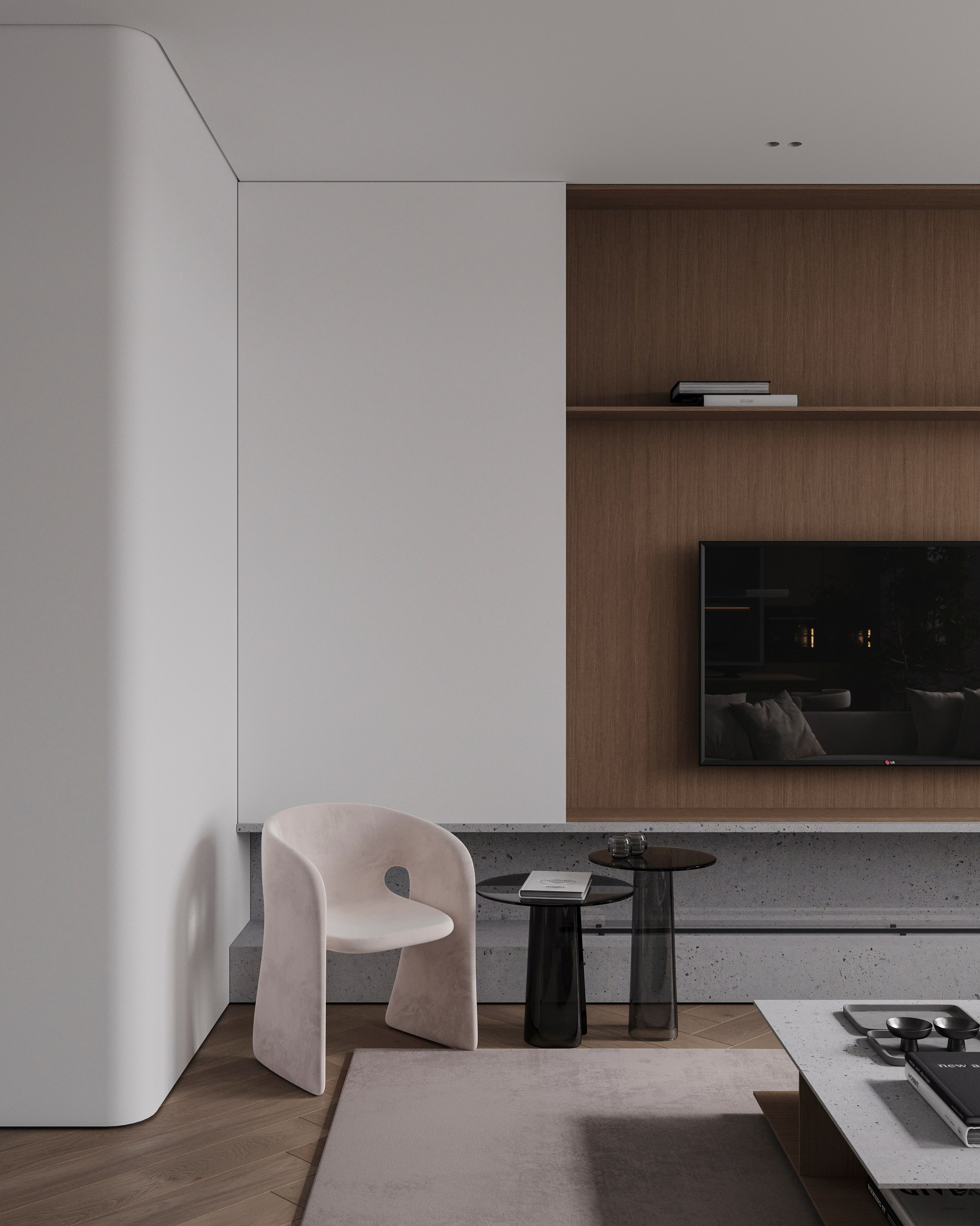 URBAN RETREAT | DESIGNER ANNE KIREEVA. Interior Visualization by Valerie Stetyukevich