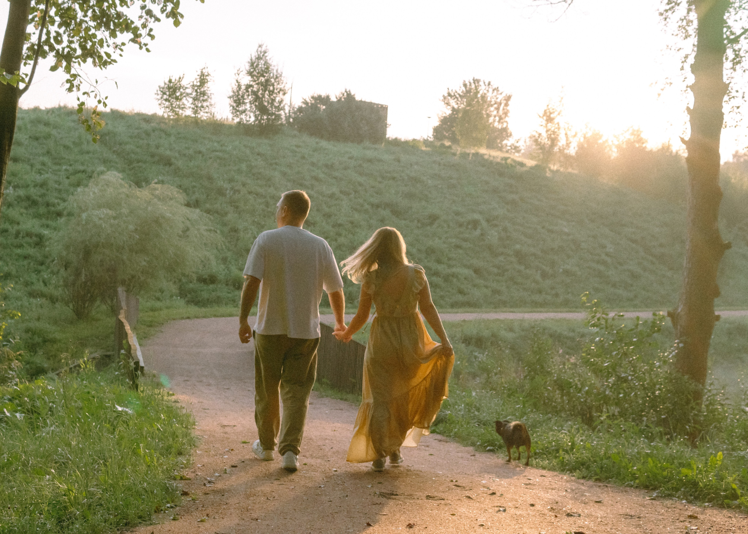 Оксана, Кирилл и Кеша. Фотограф-анималист Ксения Воробьева, Москва