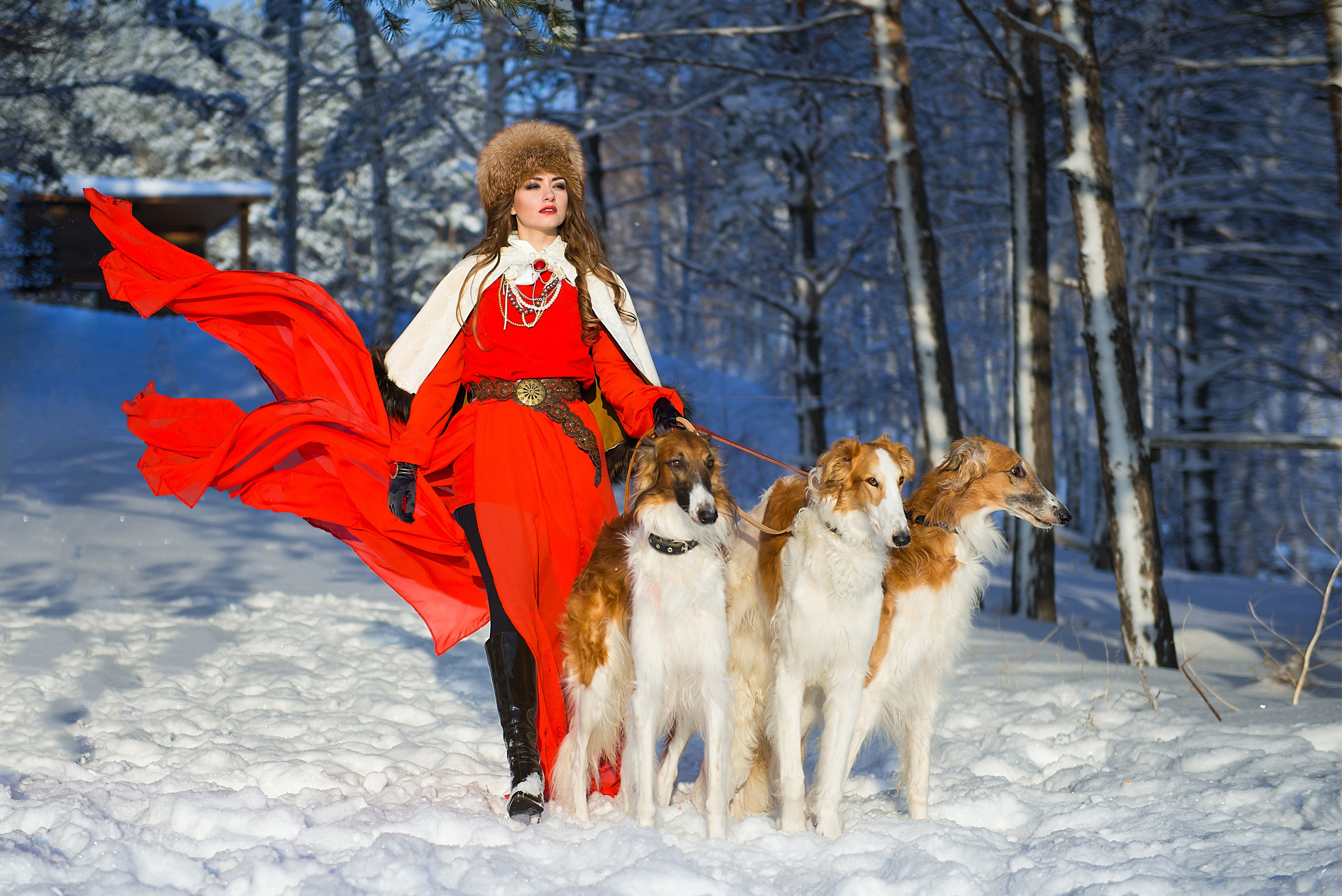 Ира. Сибирская красавица. Фотограф Екатерина Олешко