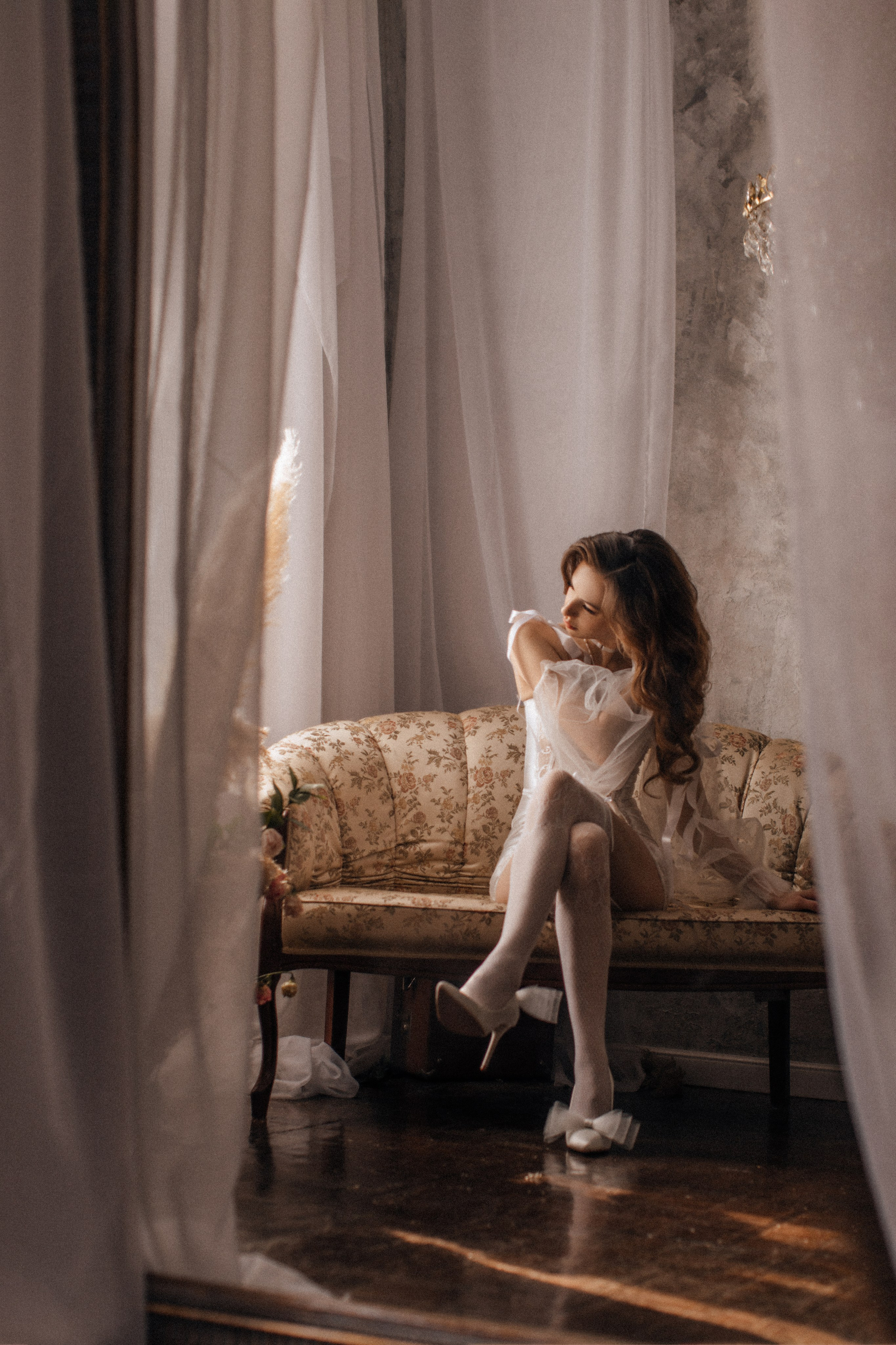 Надя Винтажная фотосессия. Фотограф в Москве Ольга Сатони