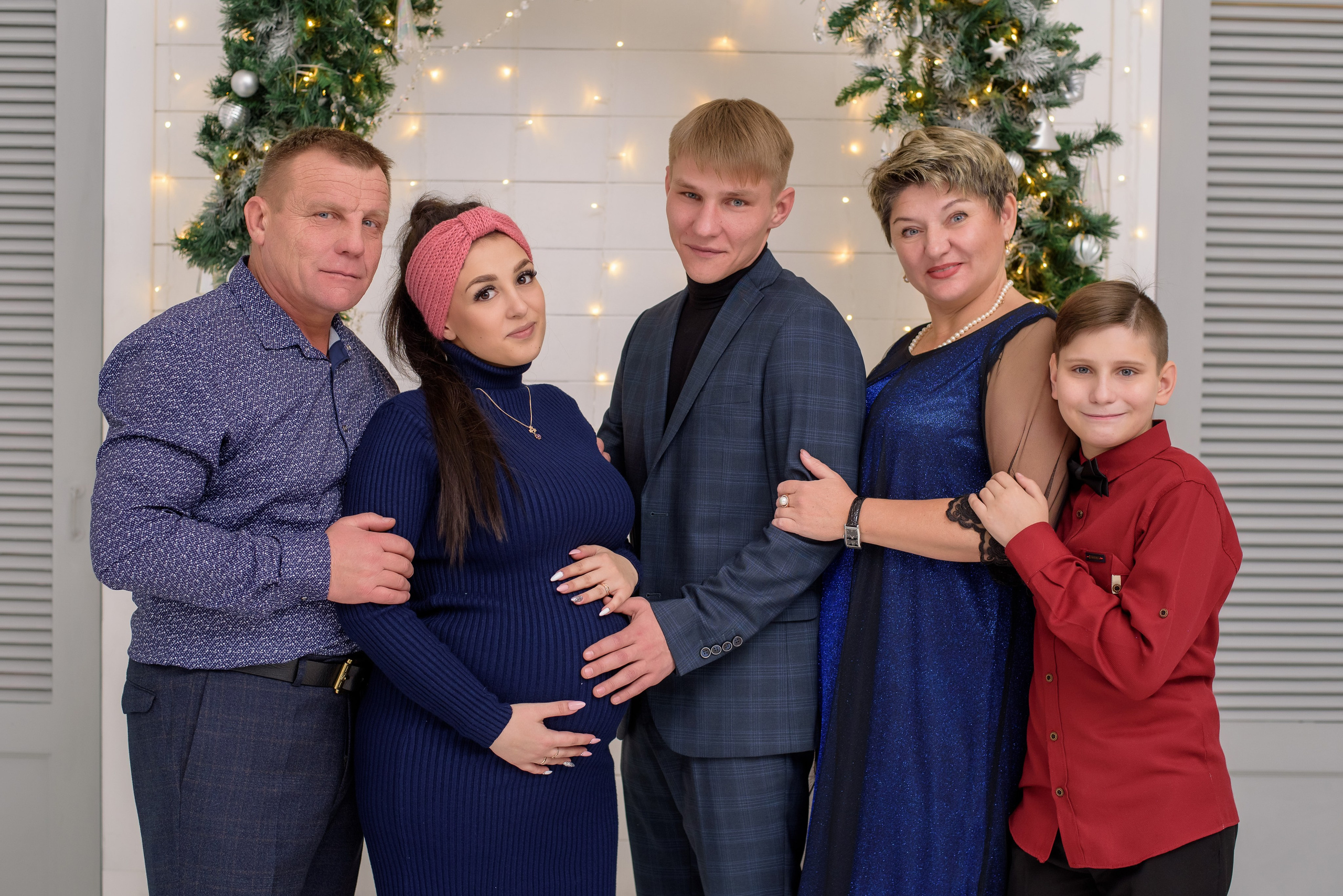 Новый год в студии. Фотографы Ивановы Краснодарский край