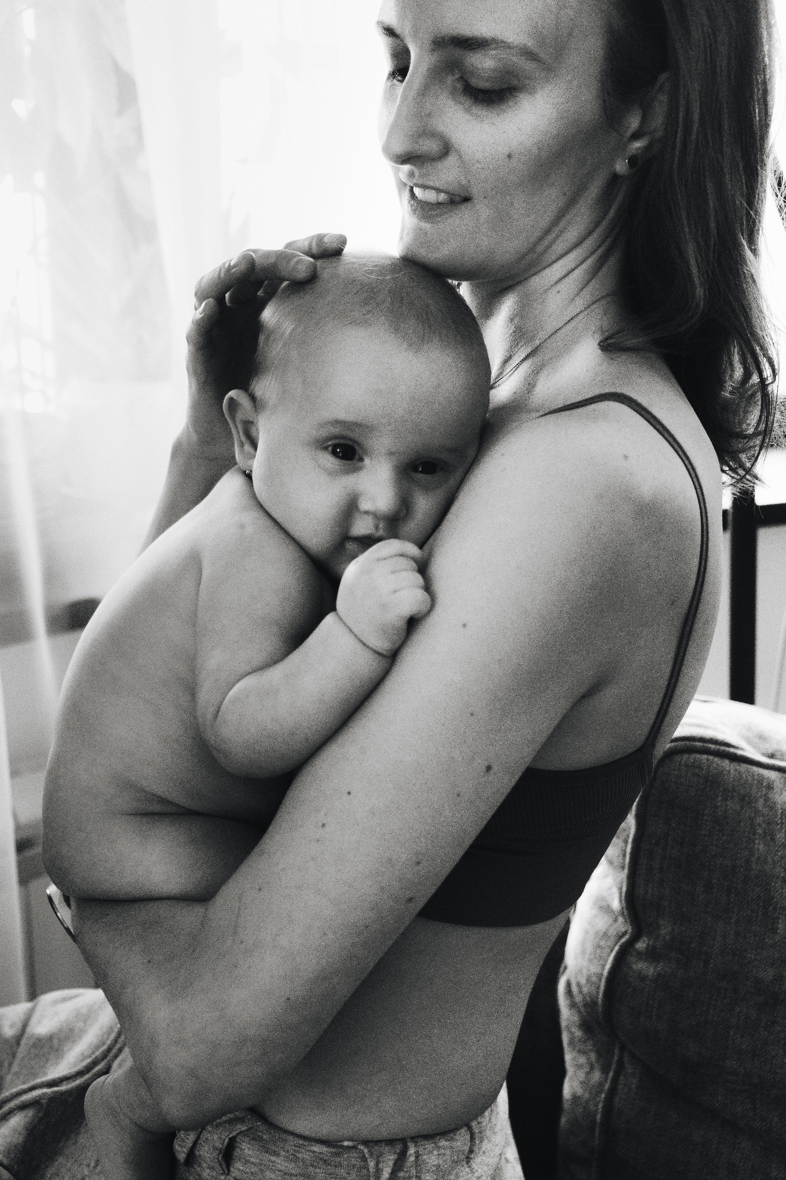 Оля с Мотей. Фотограф Наташа Лисица