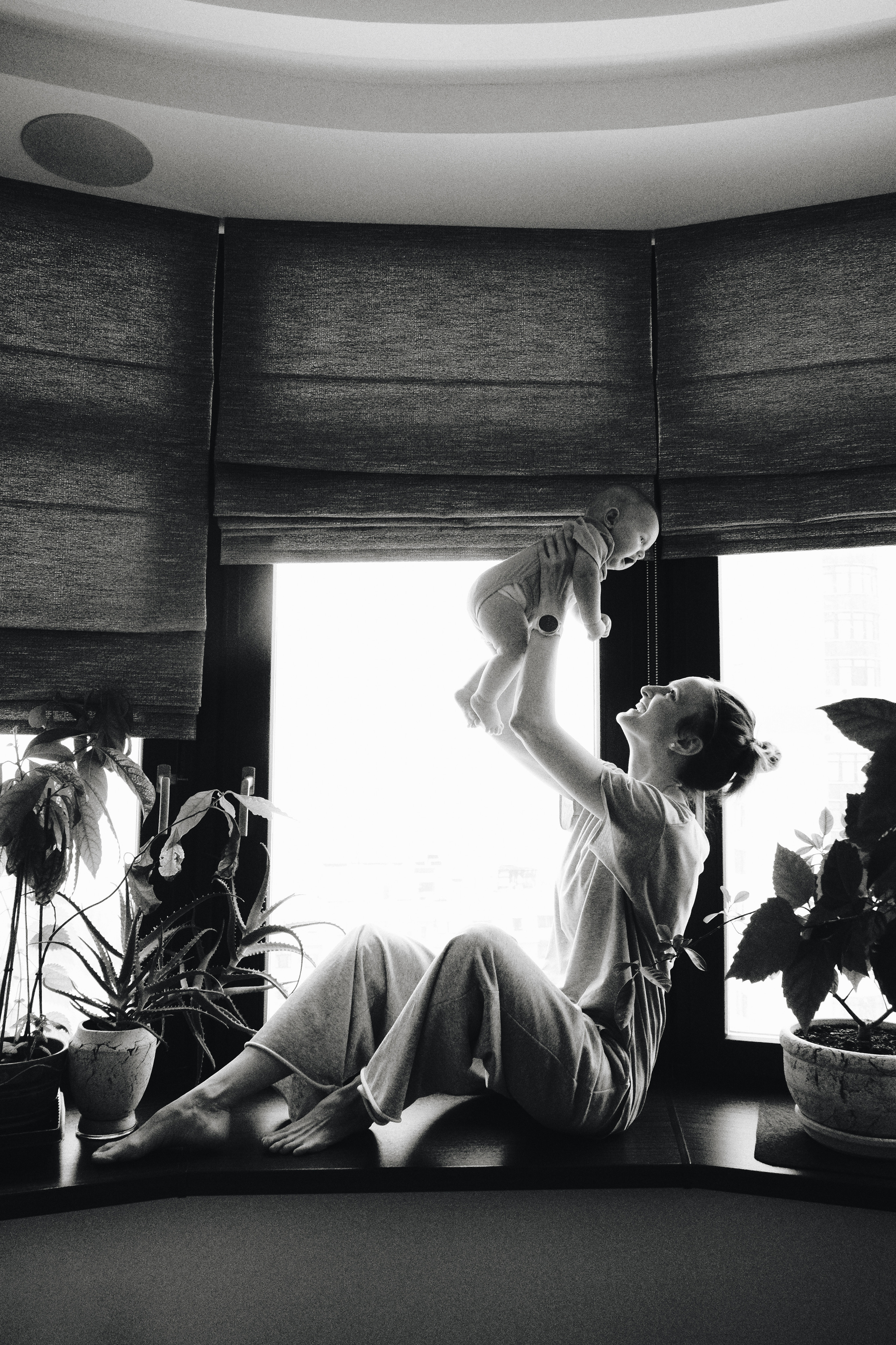 Оля с Мотей. Фотограф Наташа Лисица