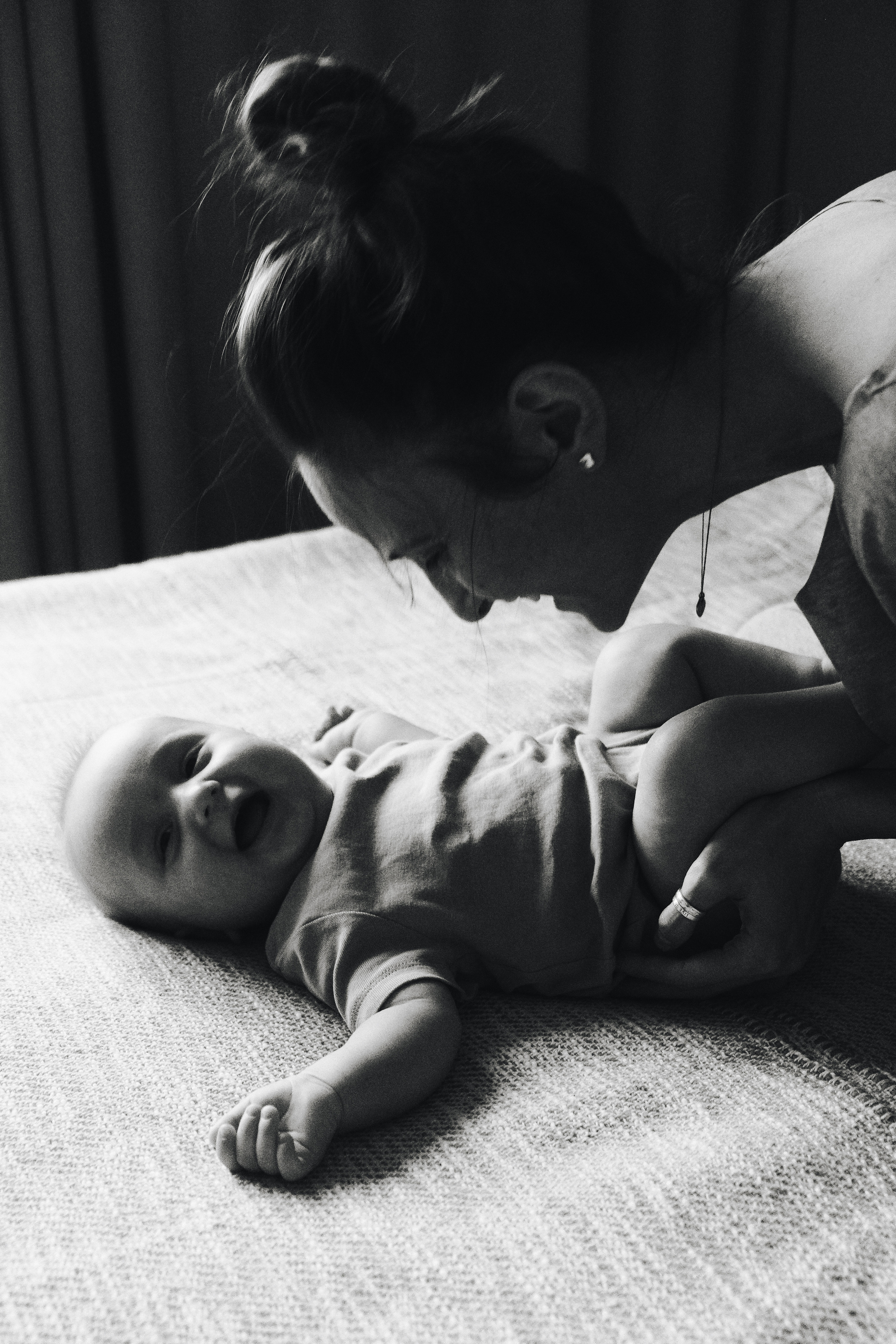 Оля с Мотей. Фотограф Наташа Лисица