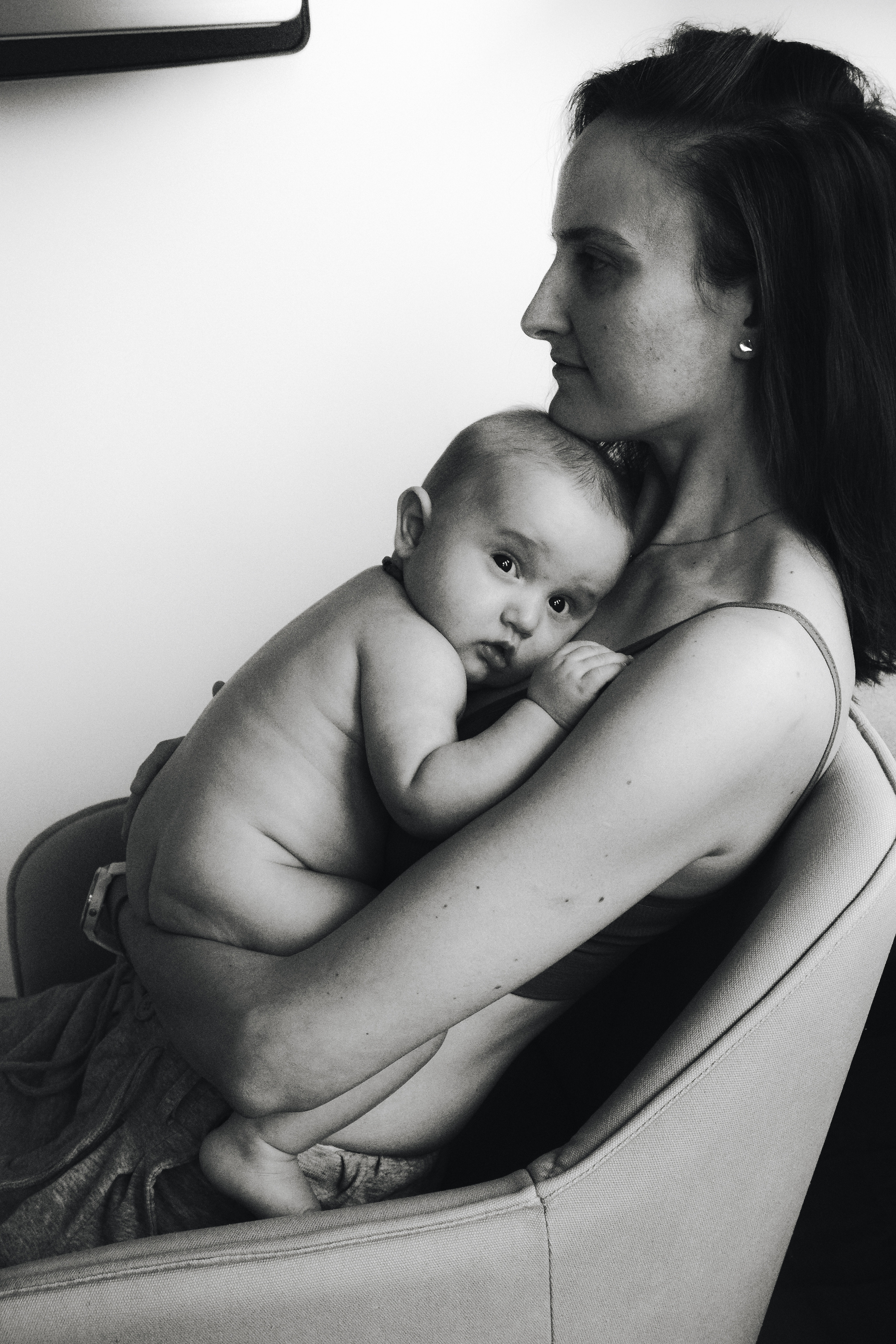 Оля с Мотей. Фотограф Наташа Лисица