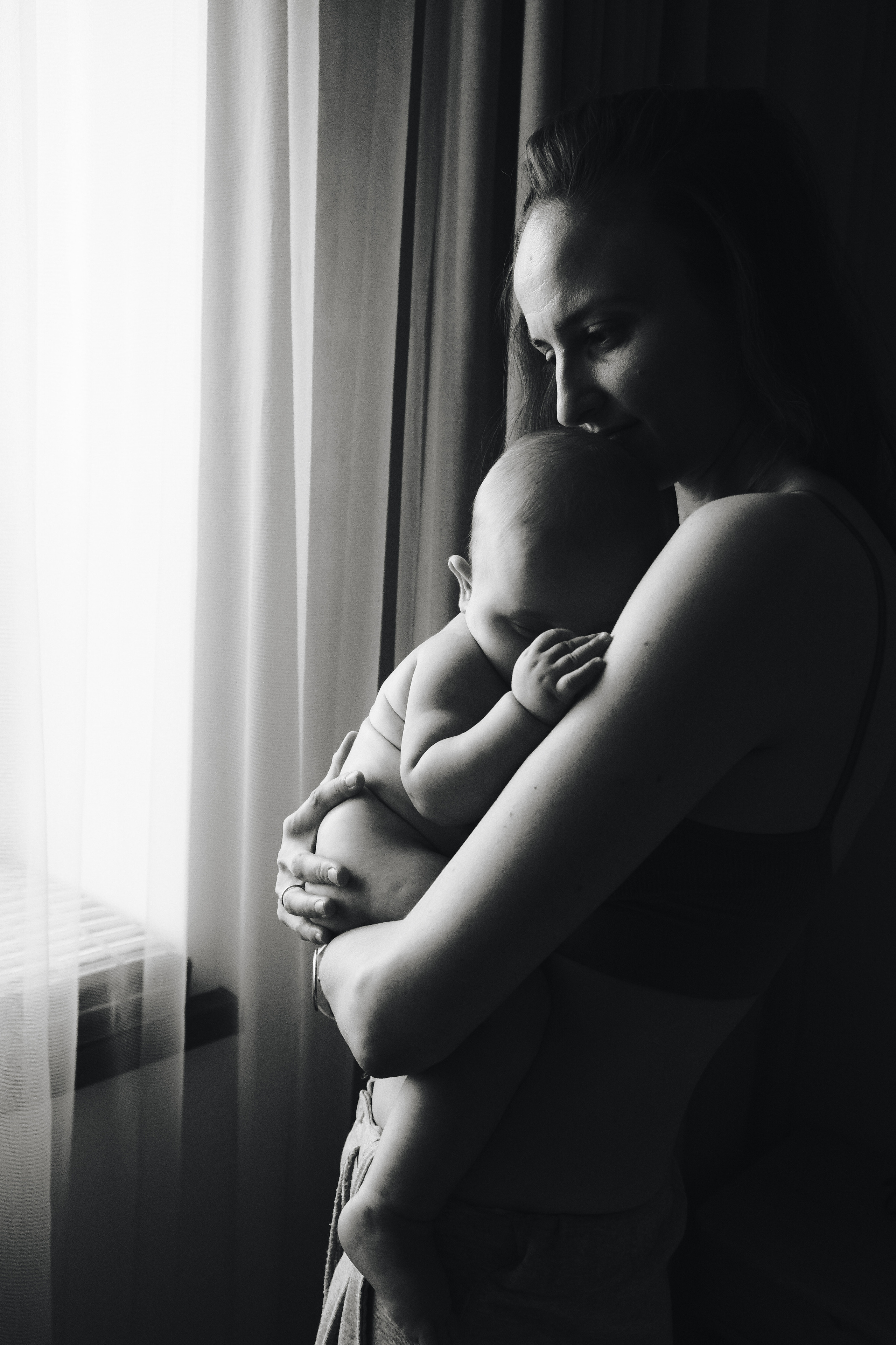 Оля с Мотей. Фотограф Наташа Лисица