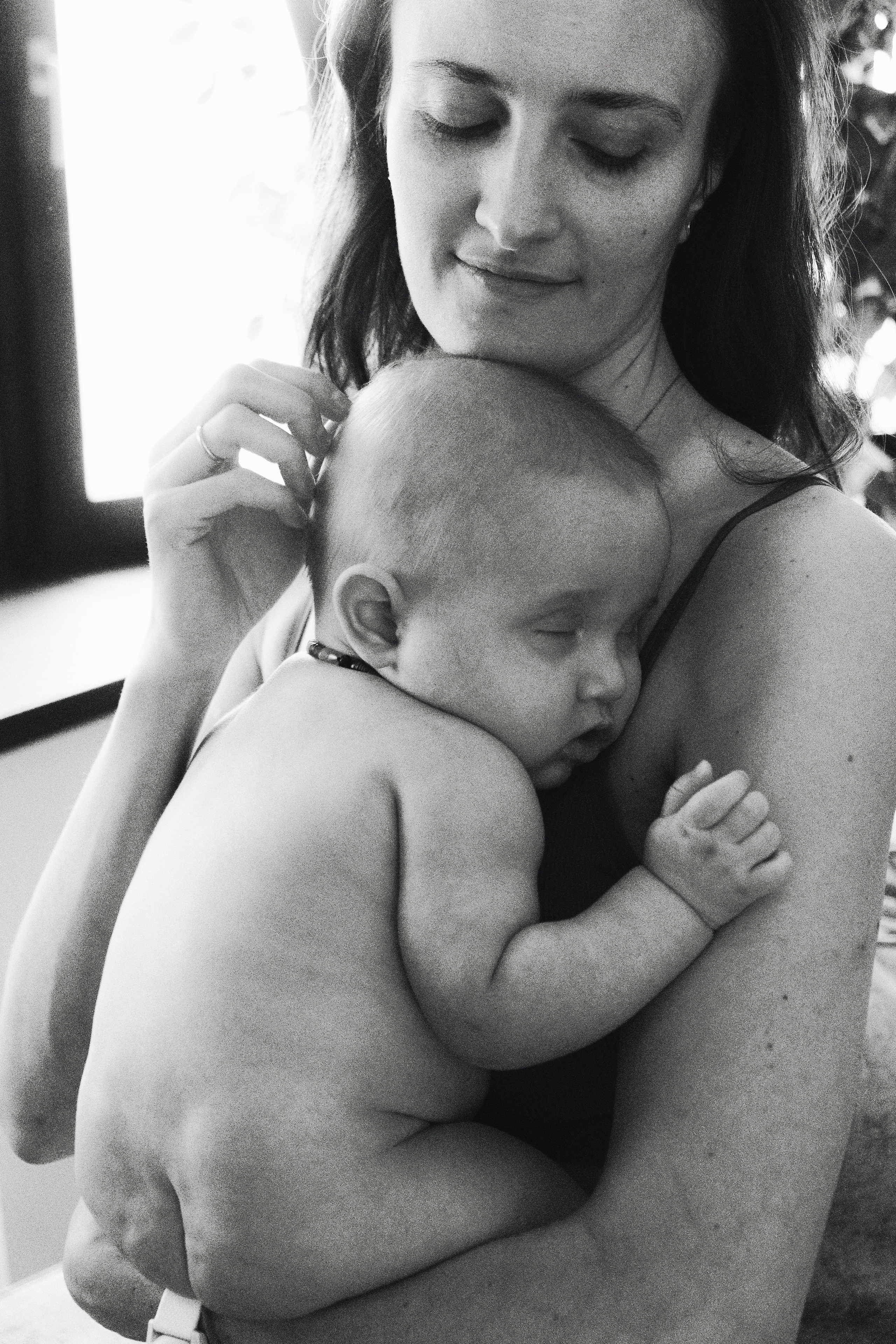 Оля с Мотей. Фотограф Наташа Лисица