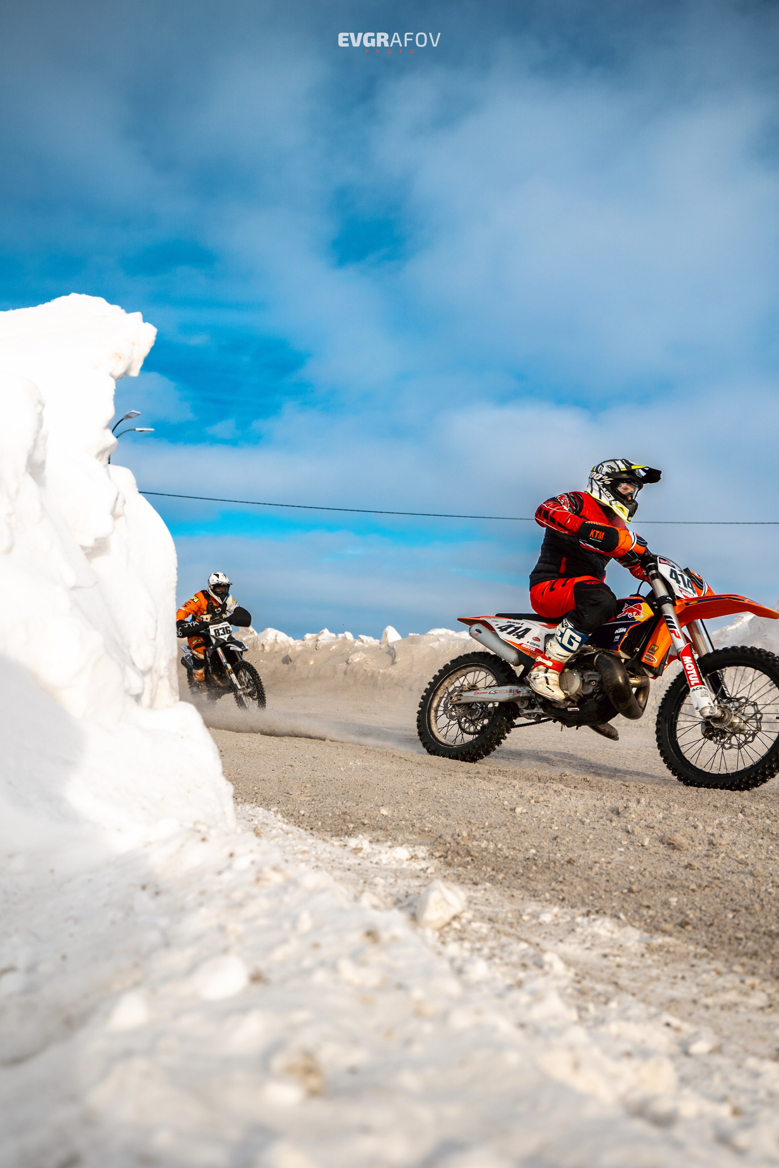 Открытый кубок Республики Татарстан по мотокроссу 3 этап. 4 февраля 2024 г. Фотограф Евграфов Александр