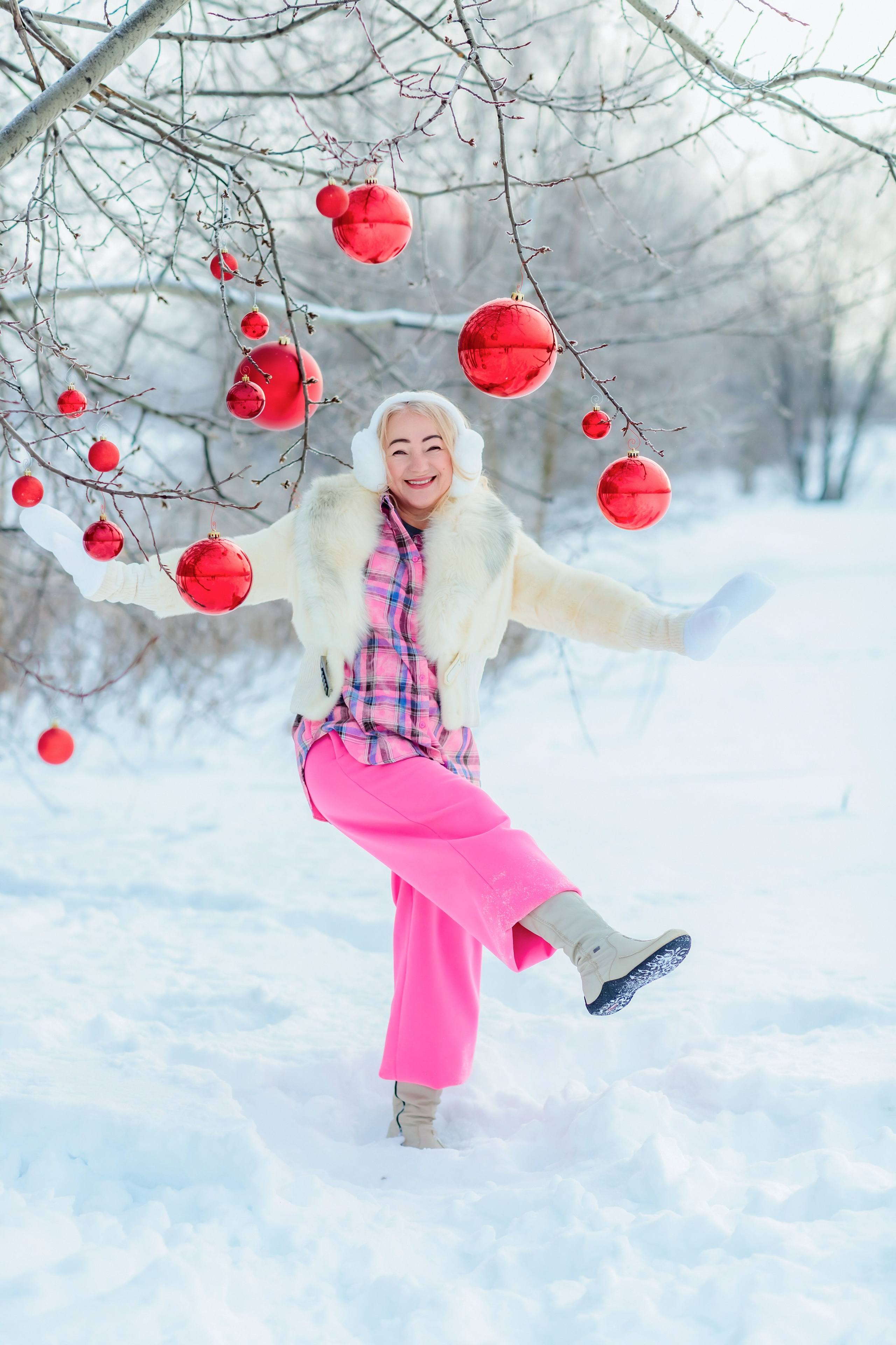 Фотопроект «Красные ШАРЫ». Фотограф Алина Лебедь