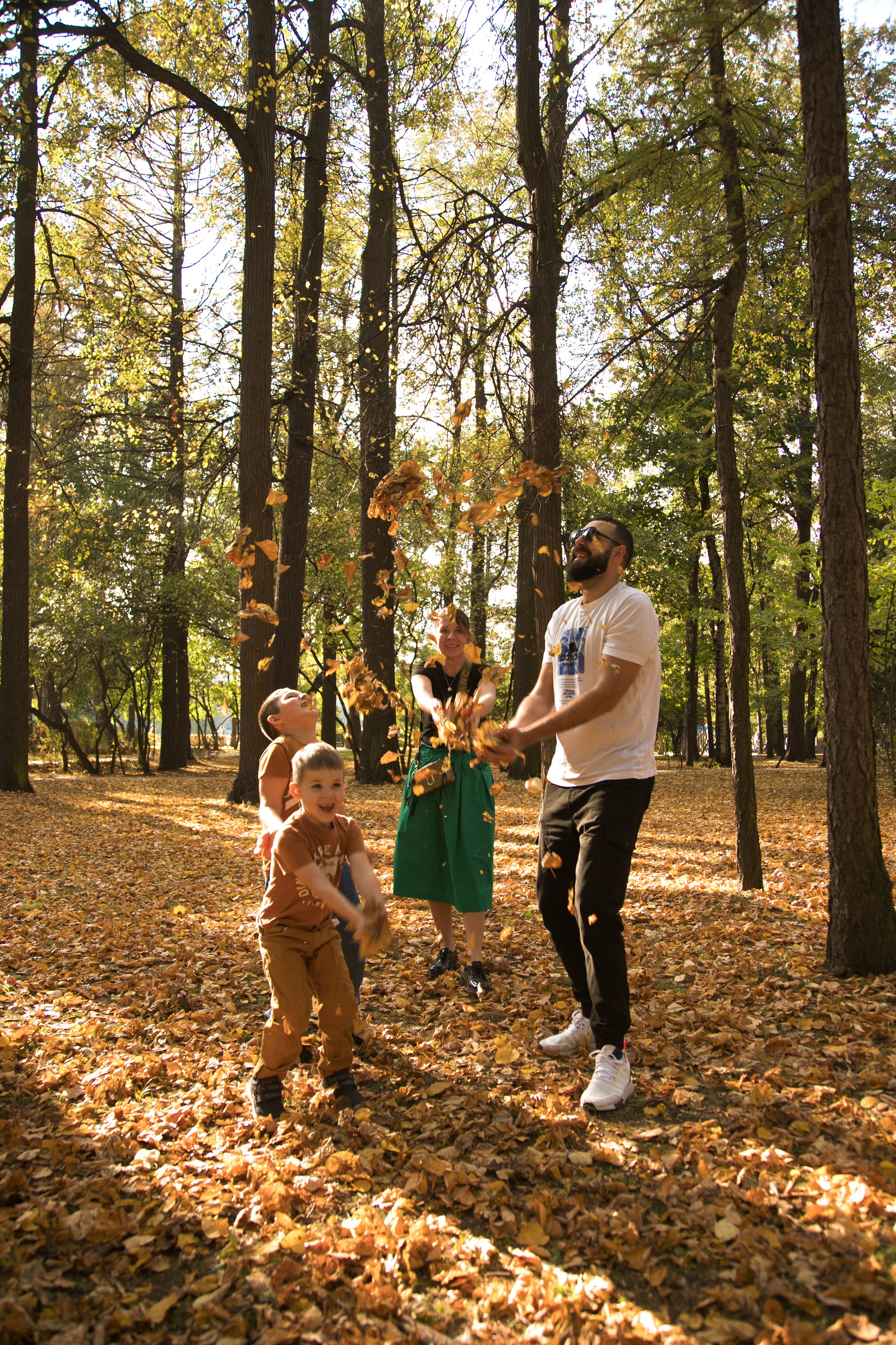 Семейная на улице. Профессиональный фотограф в Москве