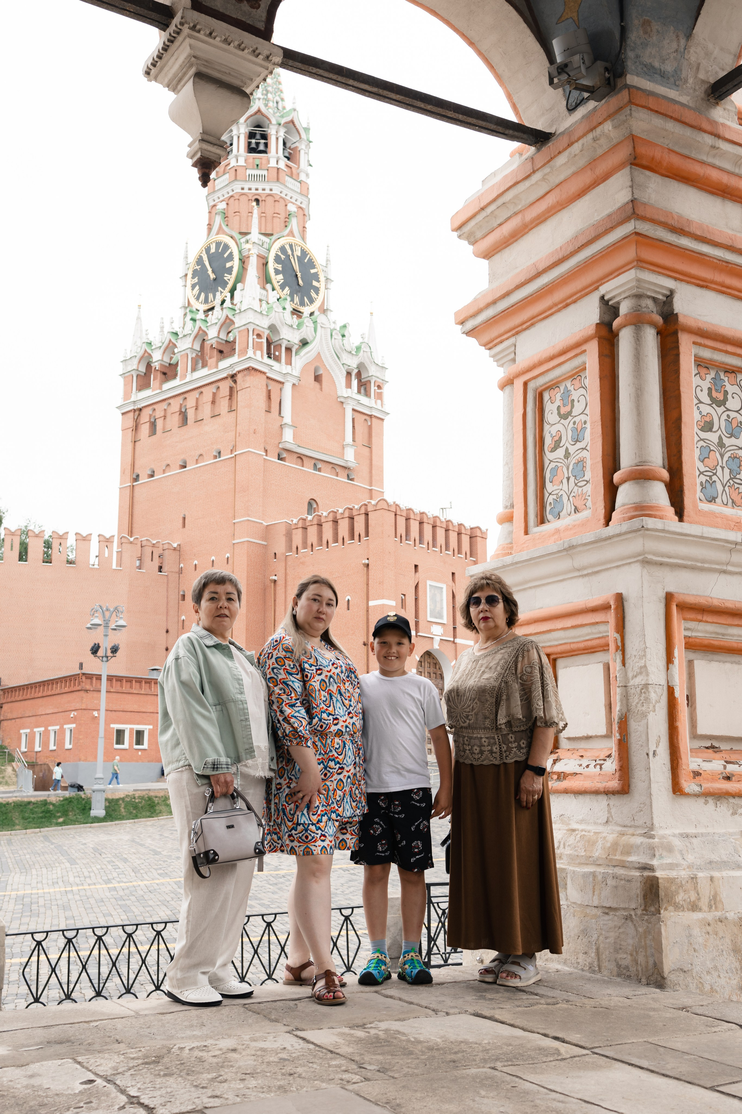 Семейная на улице. Профессиональный фотограф в Москве