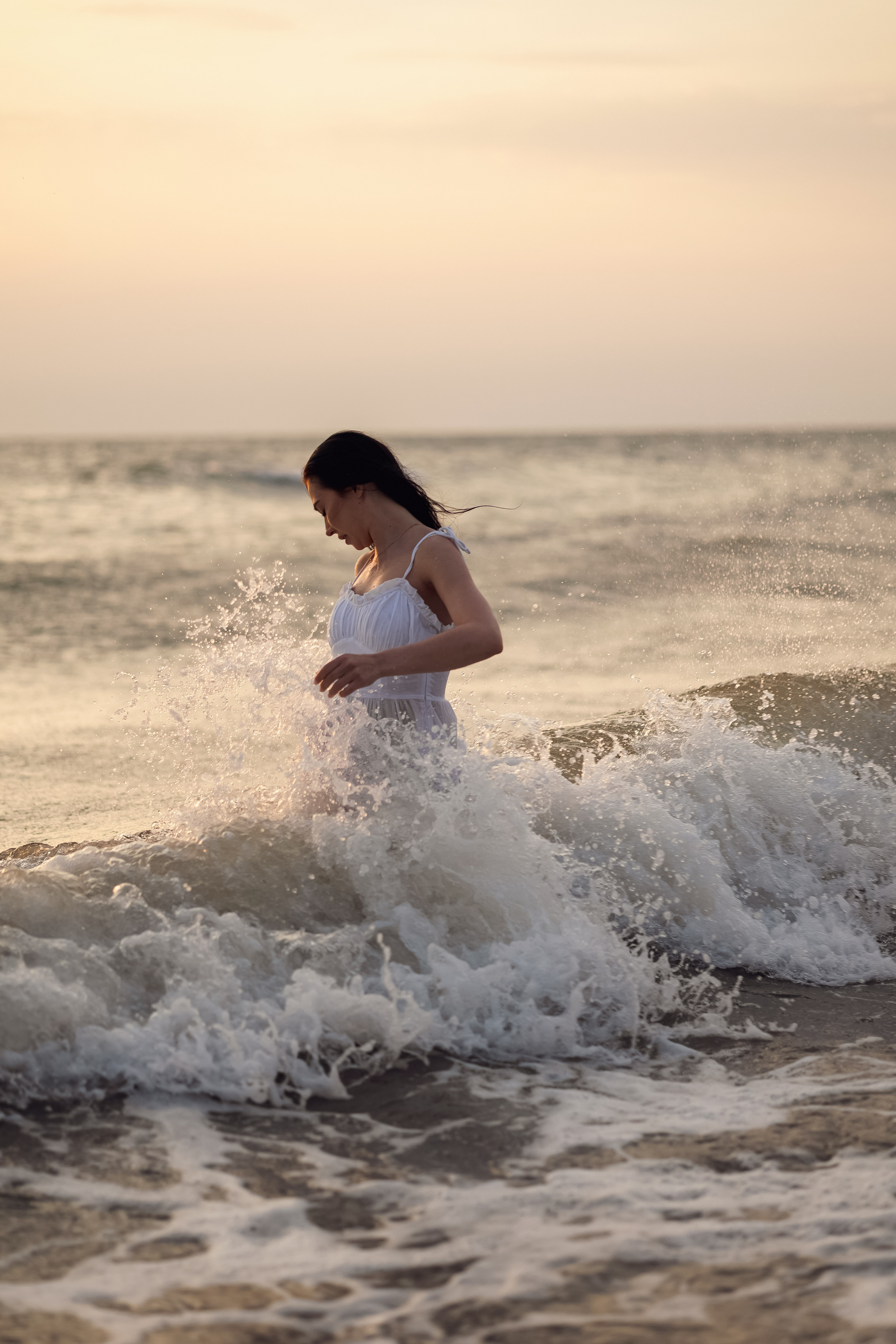 Алёна на рассвете. Свадебный и семейный фотограф в Каспийске Алёна Нурмагомедова
