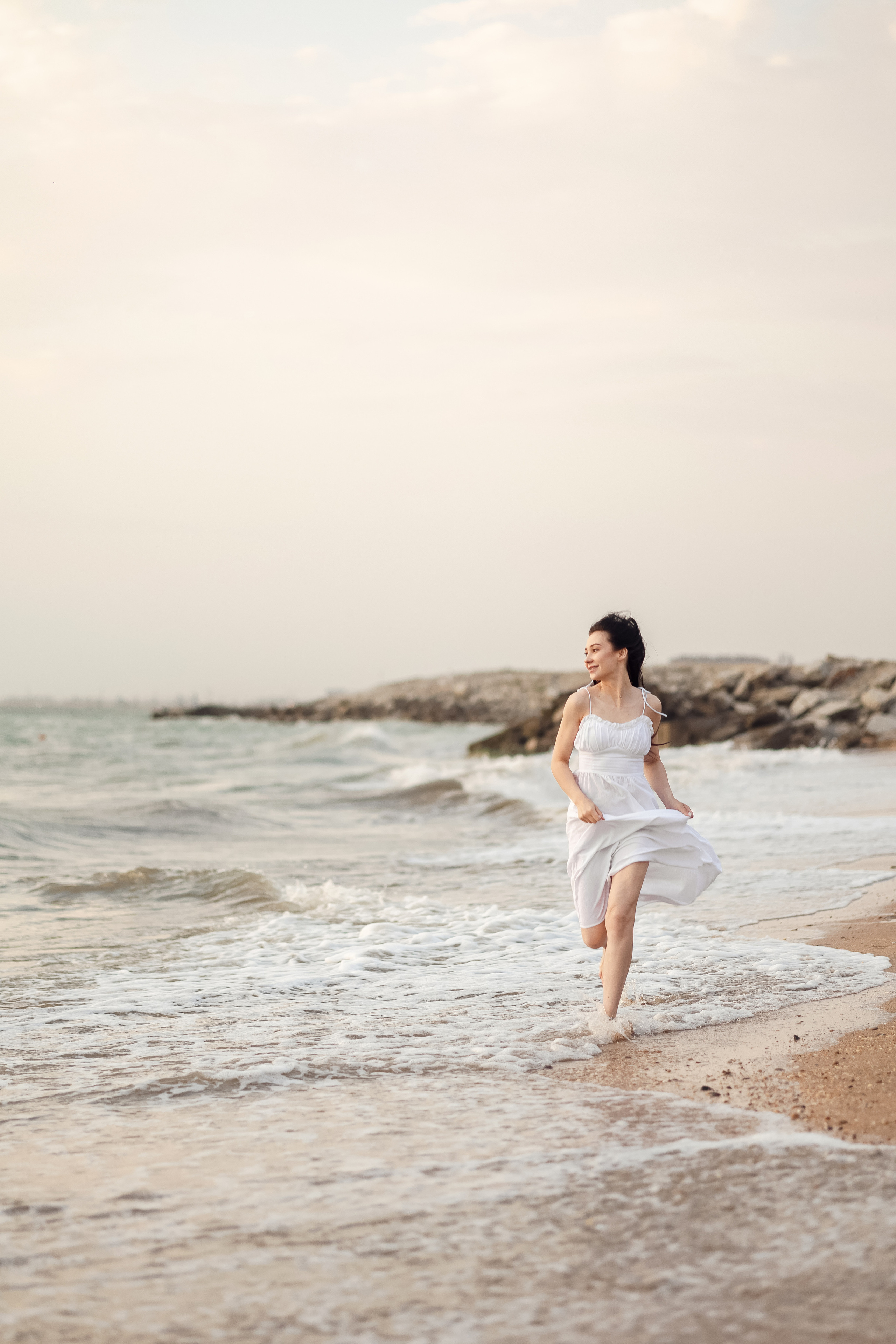 Алёна на рассвете. Свадебный и семейный фотограф в Каспийске Алёна Нурмагомедова