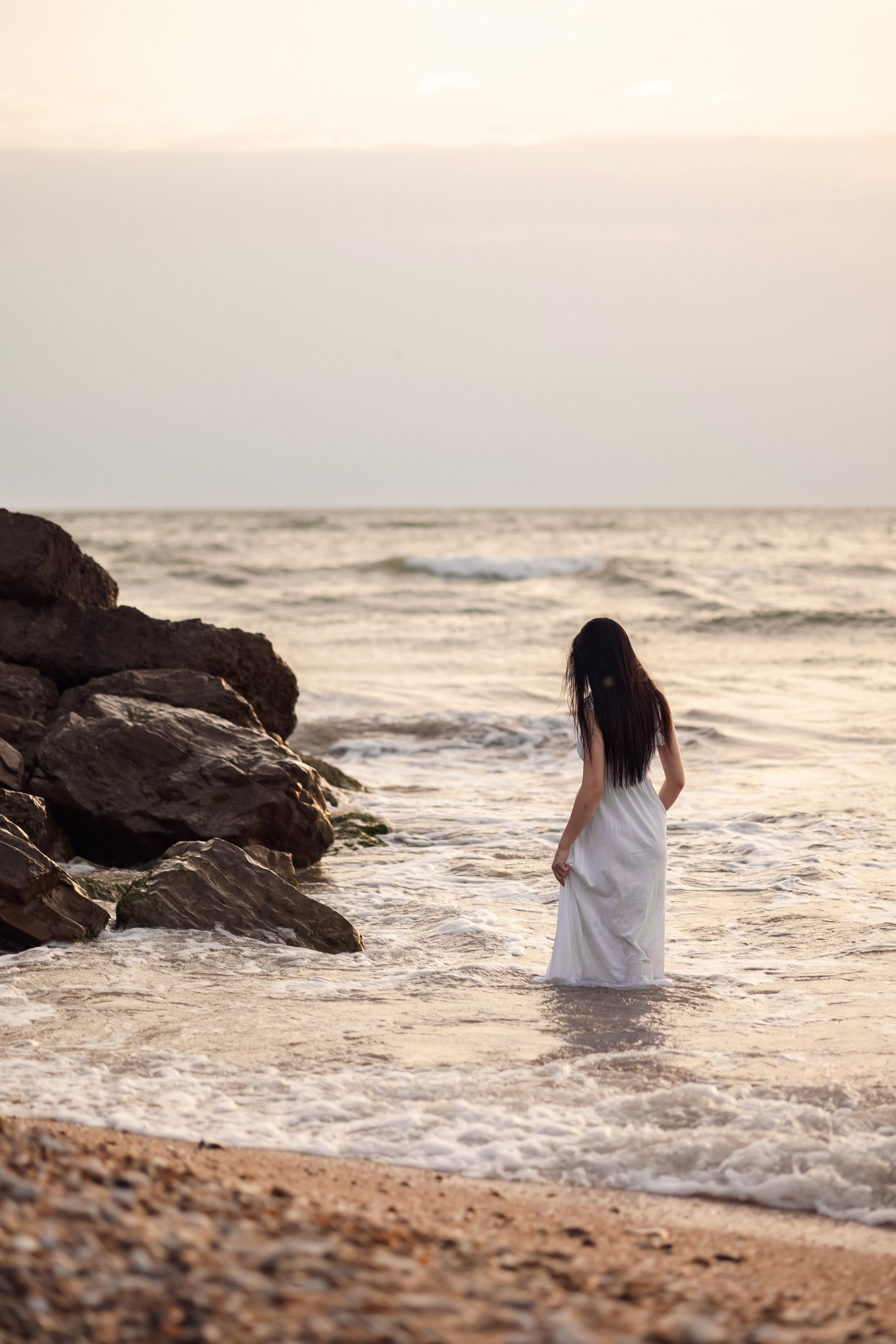 Алёна на рассвете. Свадебный и семейный фотограф в Каспийске Алёна Нурмагомедова