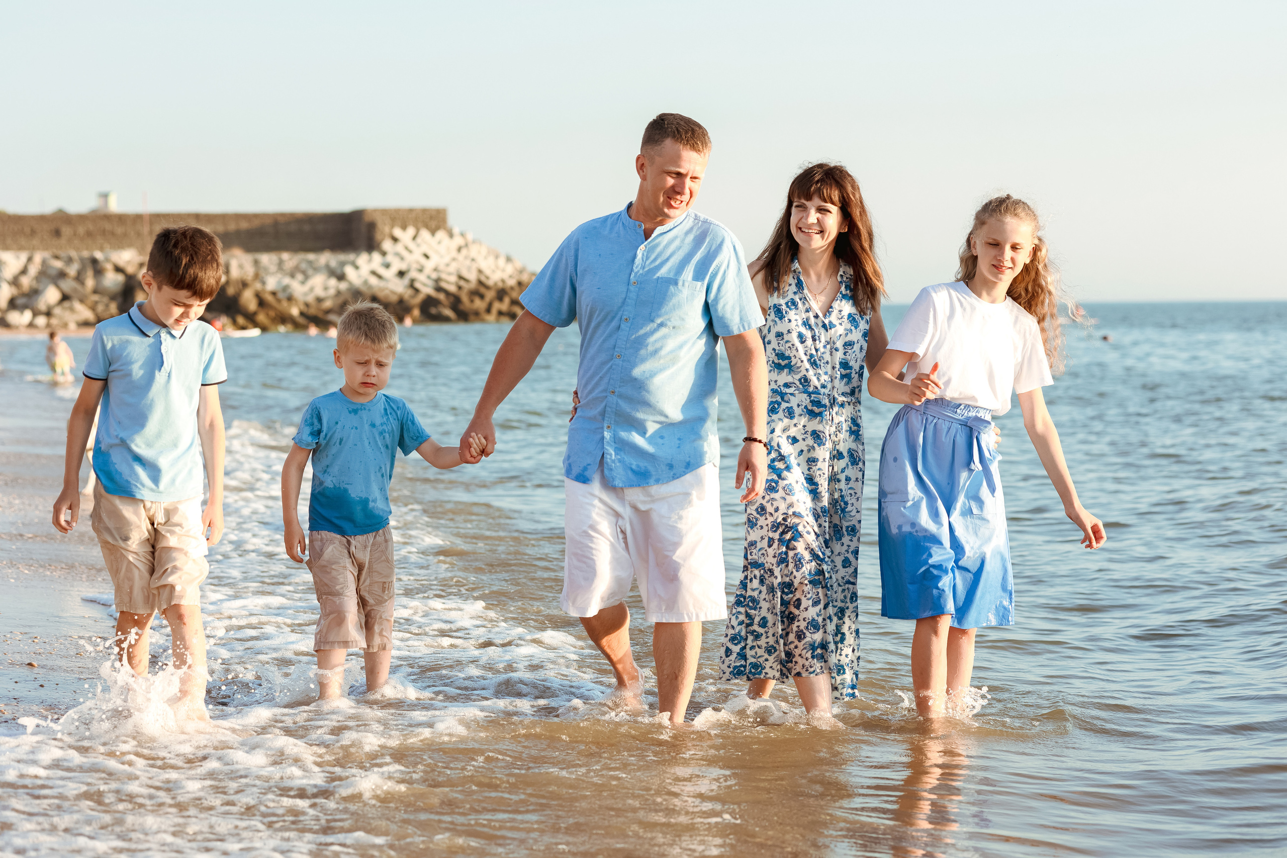 Рассвет на Каспии. Свадебный и семейный фотограф в Каспийске Алёна Нурмагомедова