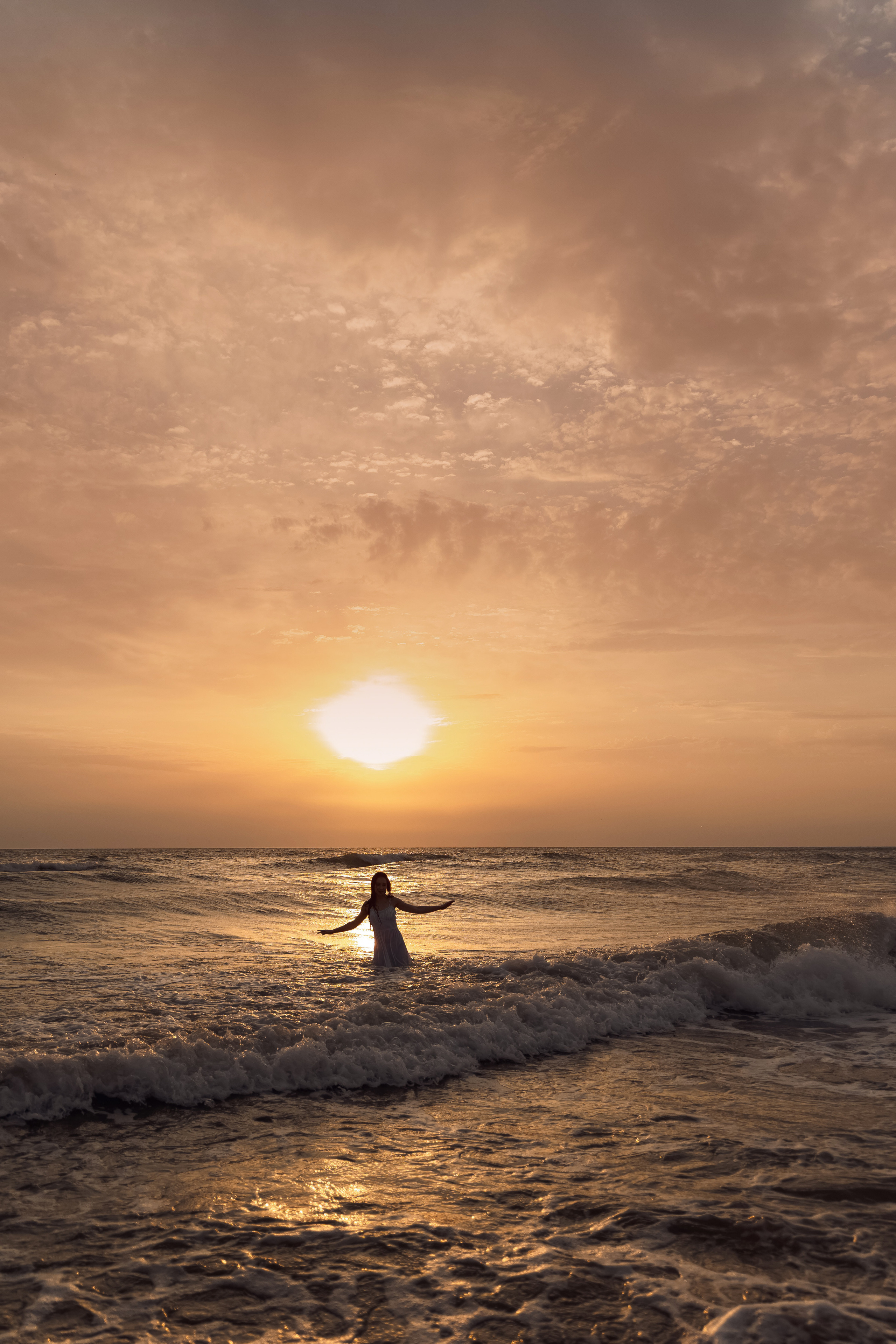 Алёна на рассвете. Свадебный и семейный фотограф в Каспийске Алёна Нурмагомедова
