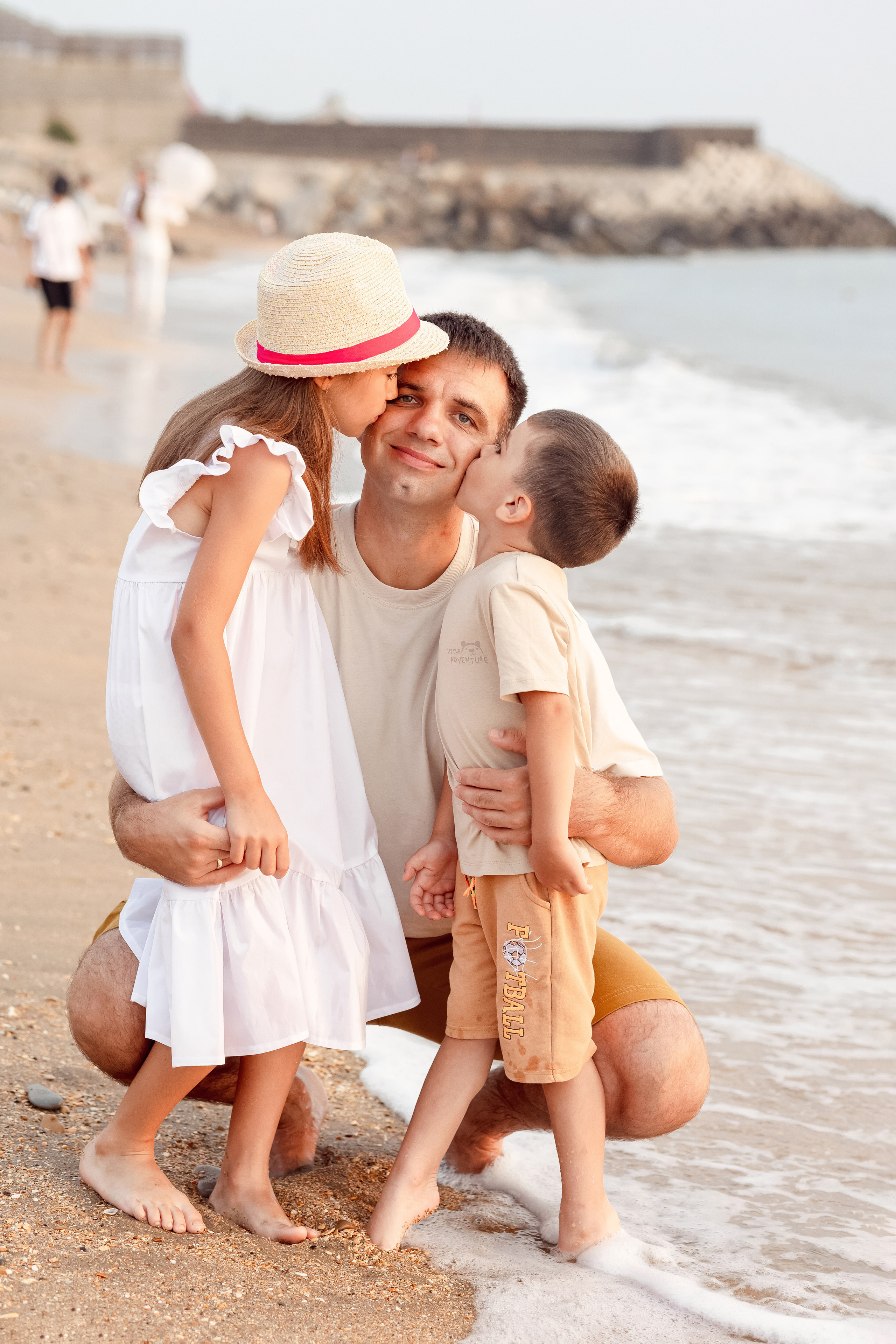 Гаяна с семьей на рассвете. Свадебный и семейный фотограф в Каспийске Алёна Нурмагомедова