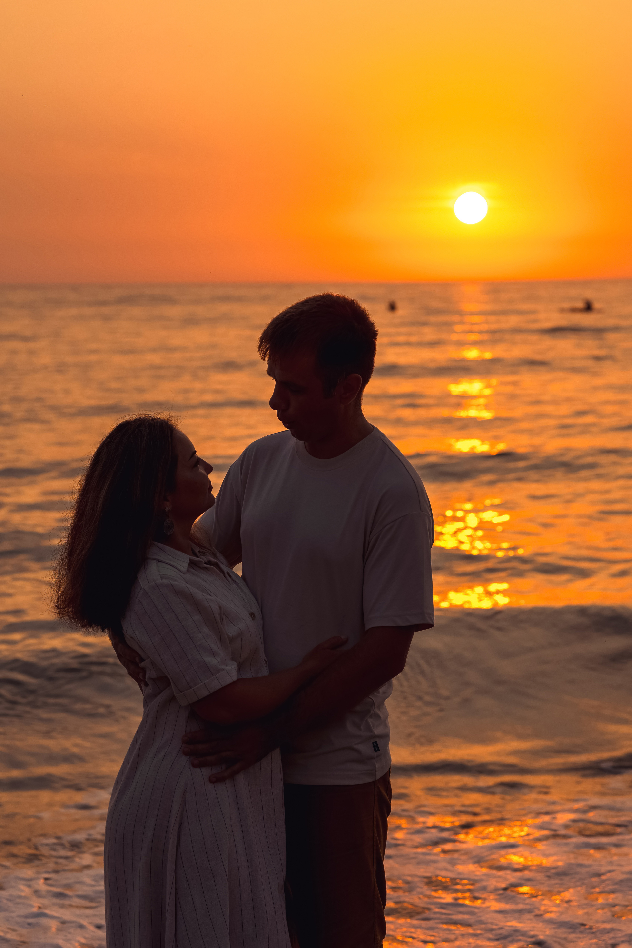 Гаяна с семьей на рассвете. Свадебный и семейный фотограф в Каспийске Алёна Нурмагомедова