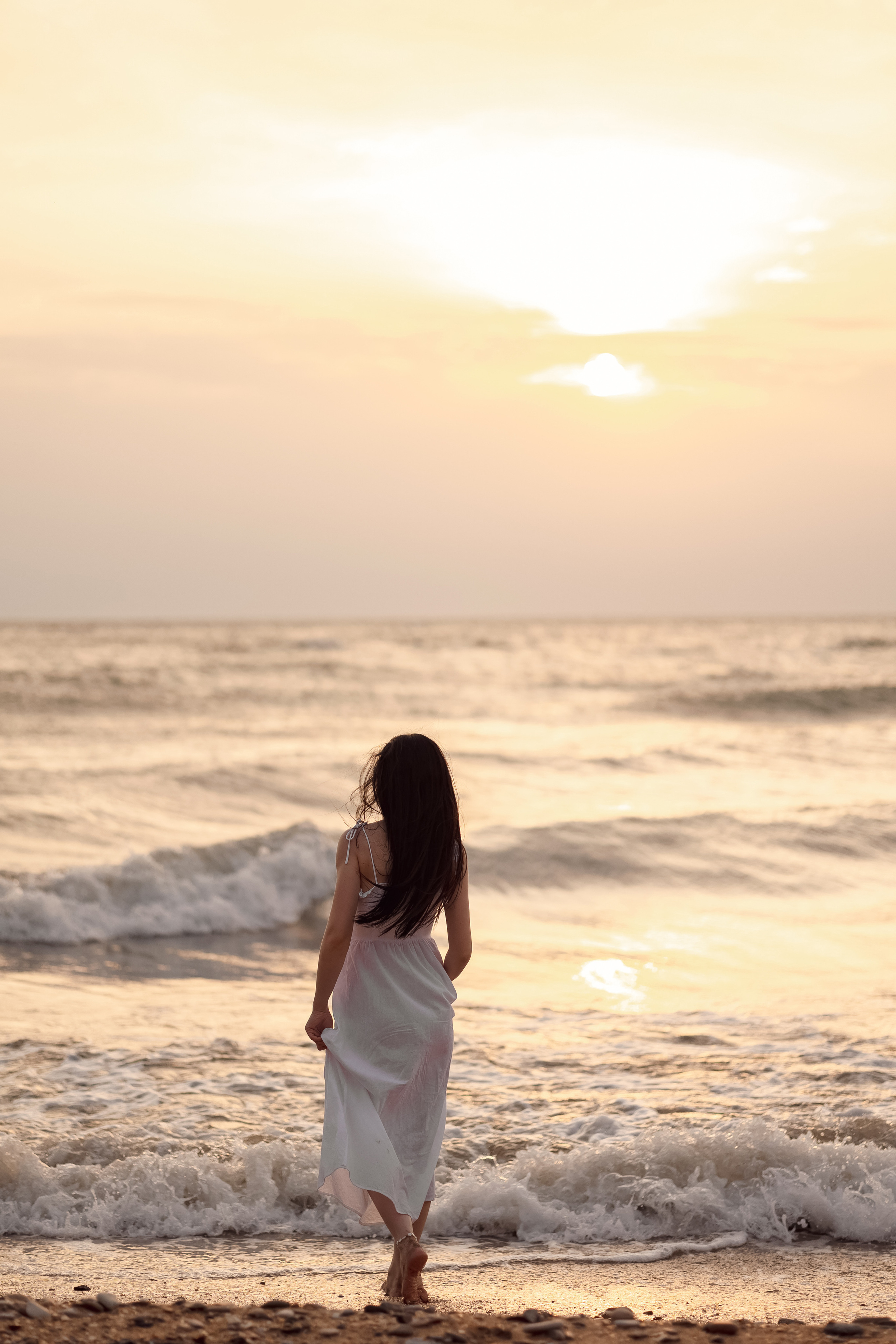 Алёна на рассвете. Свадебный и семейный фотограф в Каспийске Алёна Нурмагомедова