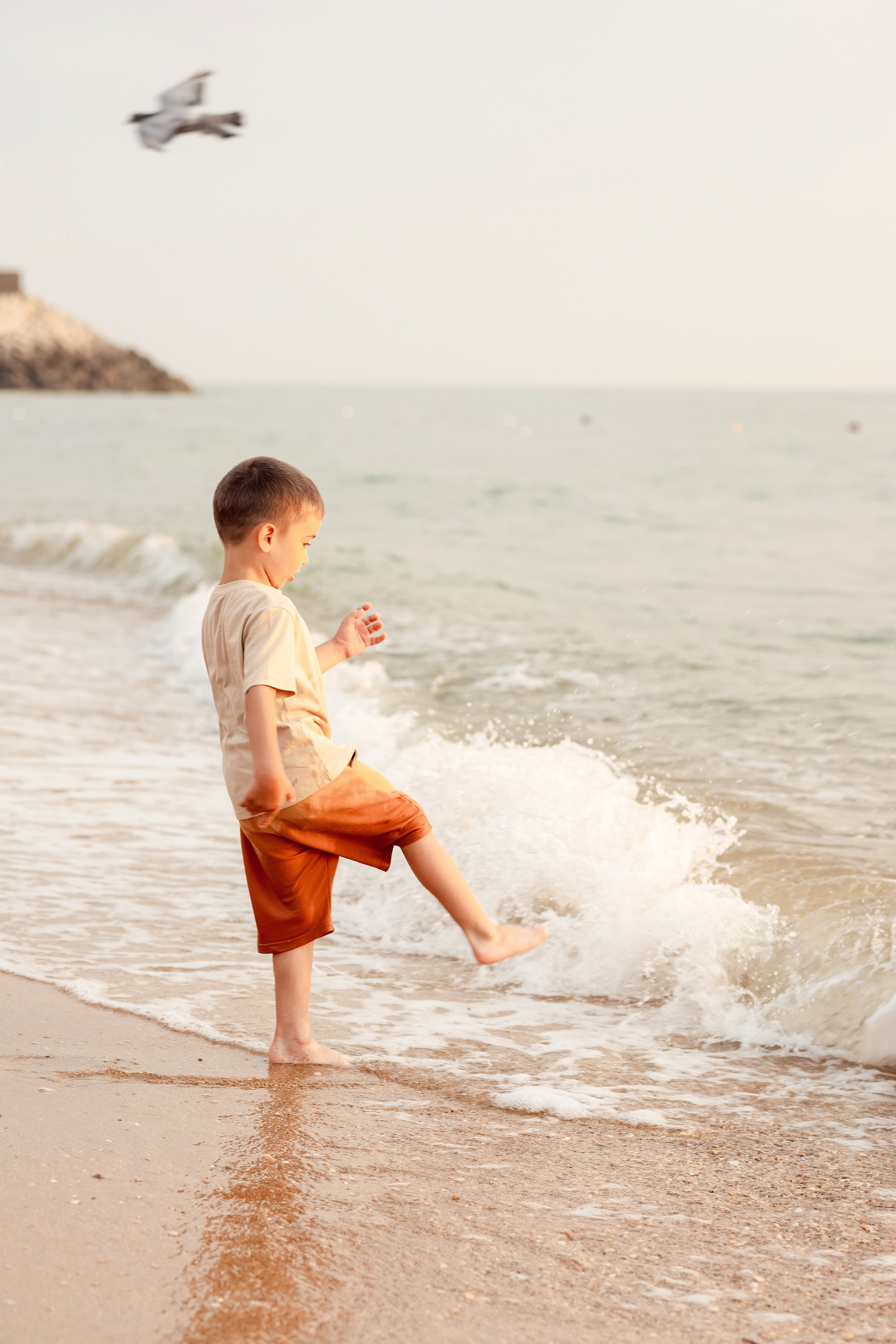 Гаяна с семьей на рассвете. Свадебный и семейный фотограф в Каспийске Алёна Нурмагомедова