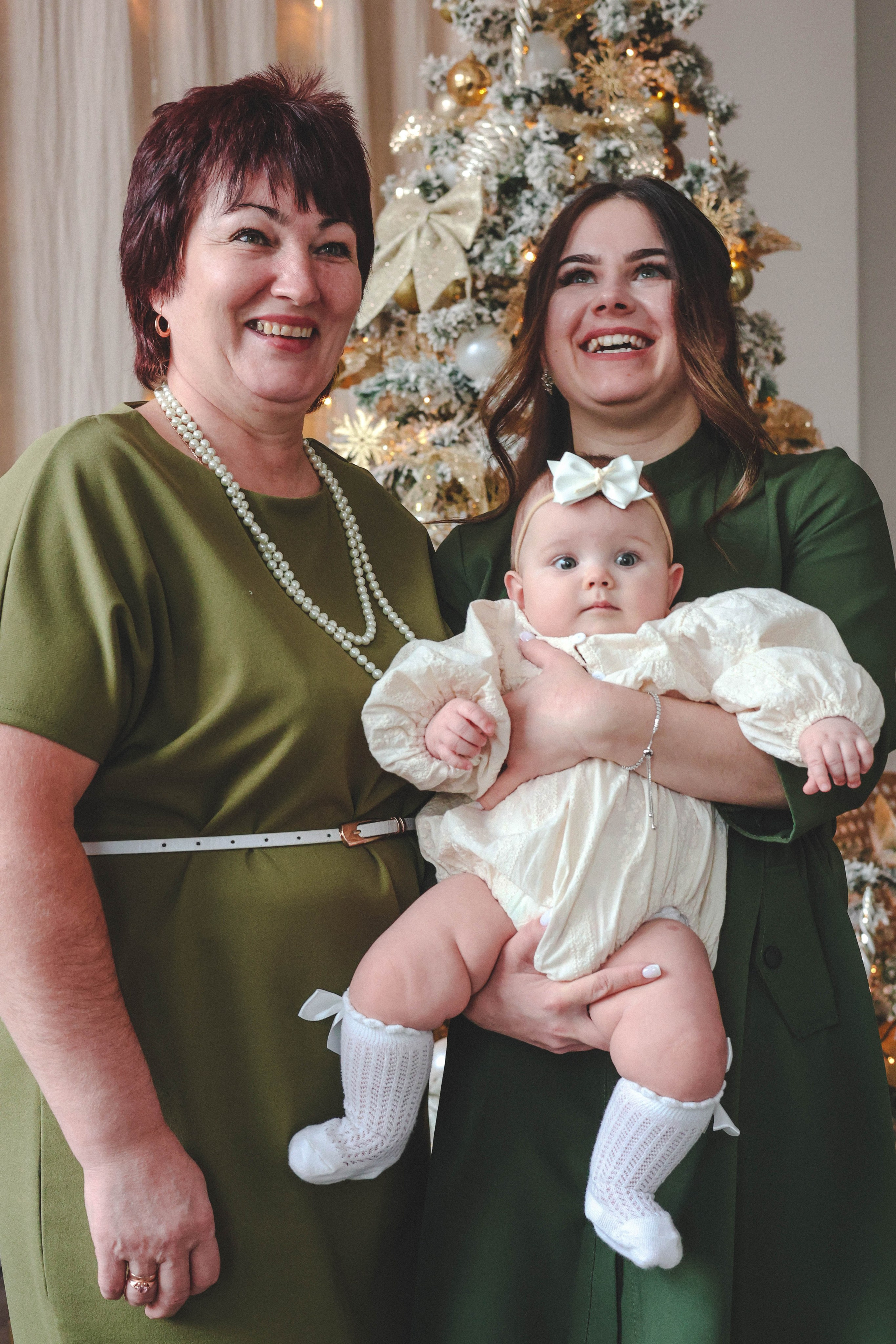 Новогодняя история «Светлана и ее семья». Фотограф в Москве Анастасия Калинина