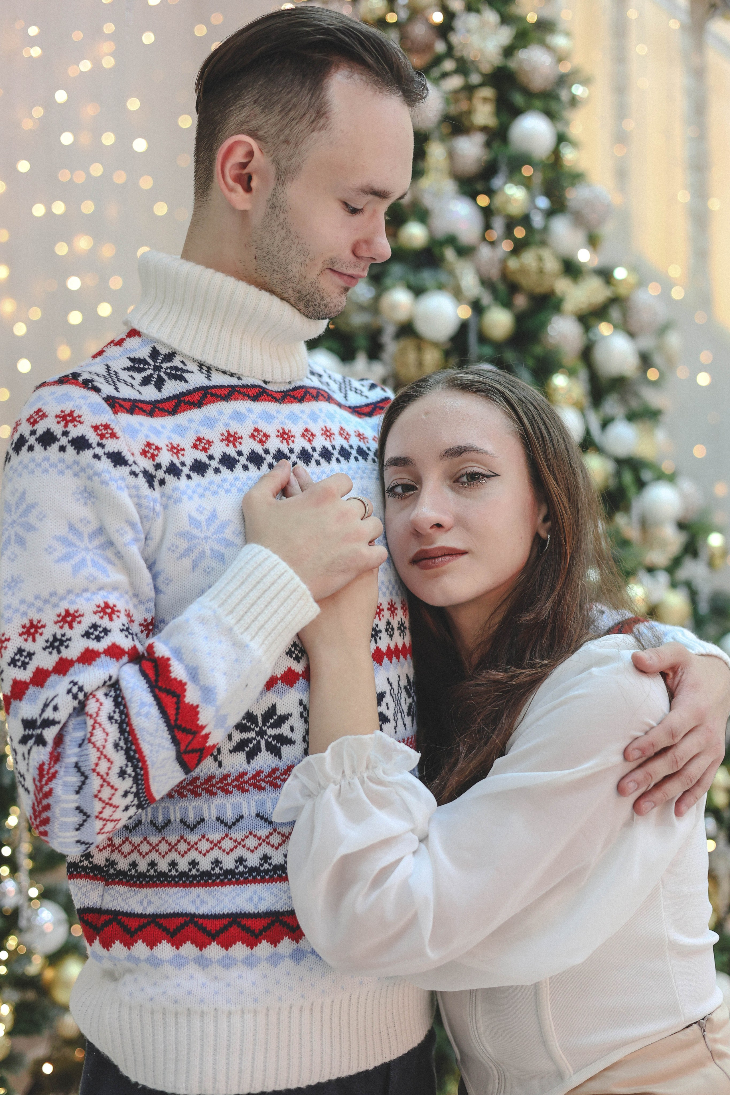 Новогодняя история «Ирина и ее семья». Фотограф в Москве Анастасия Калинина