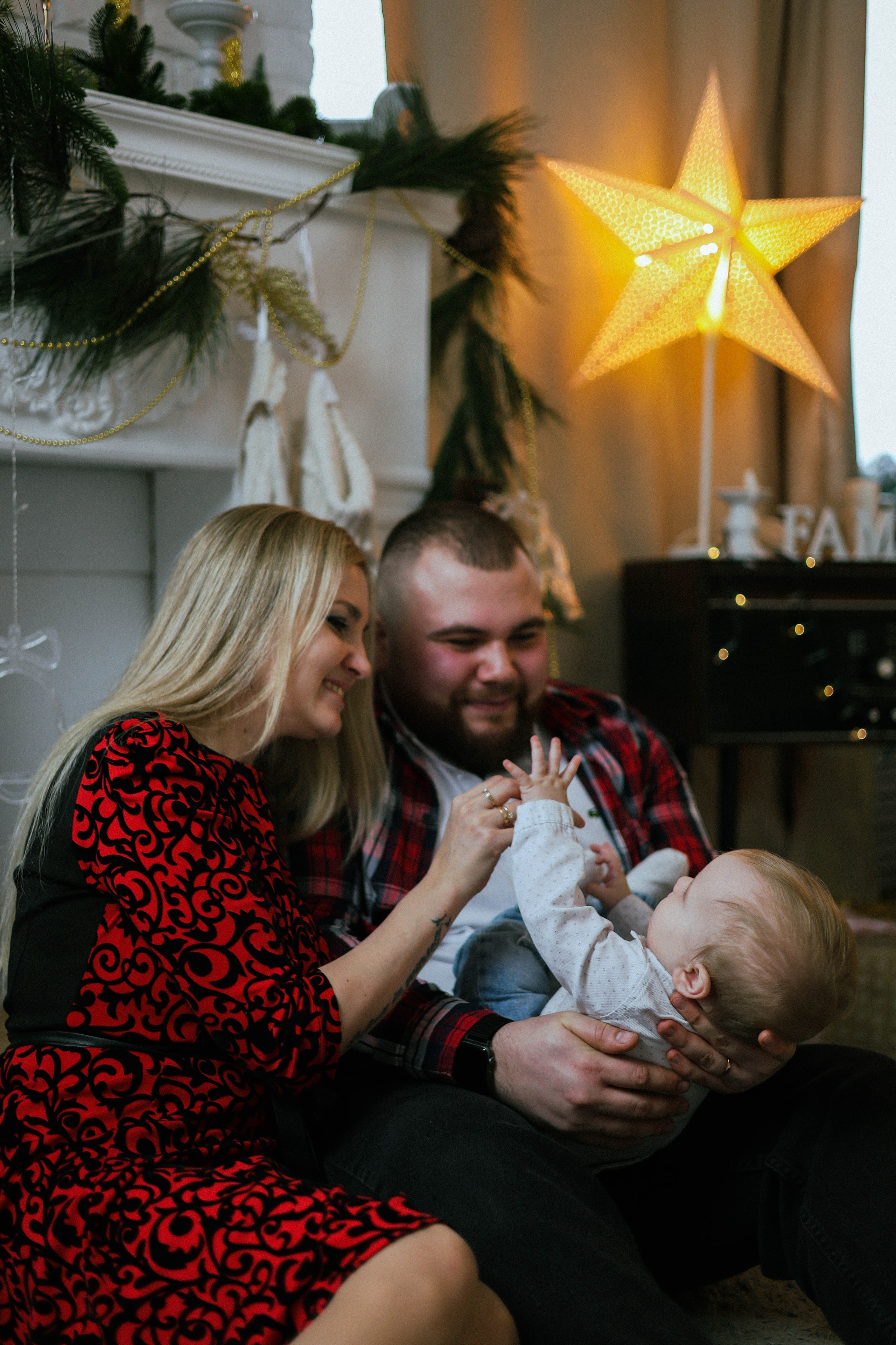 Новогодняя история «Валентина и ее семья». Фотограф в Москве Анастасия Калинина