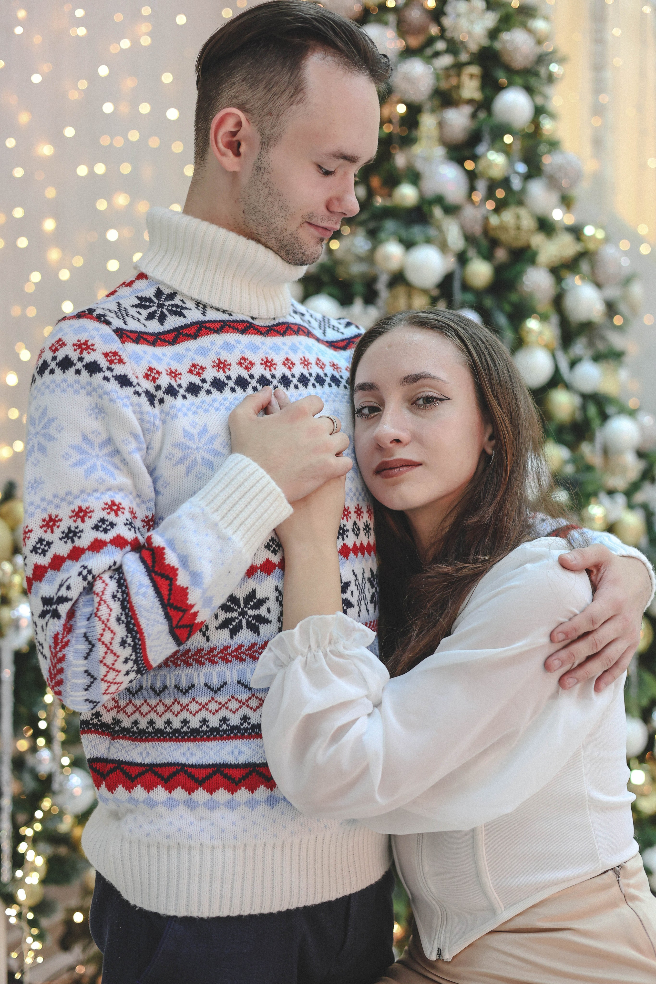 Новогодняя история «Ирина и ее семья». Фотограф в Москве Анастасия Калинина