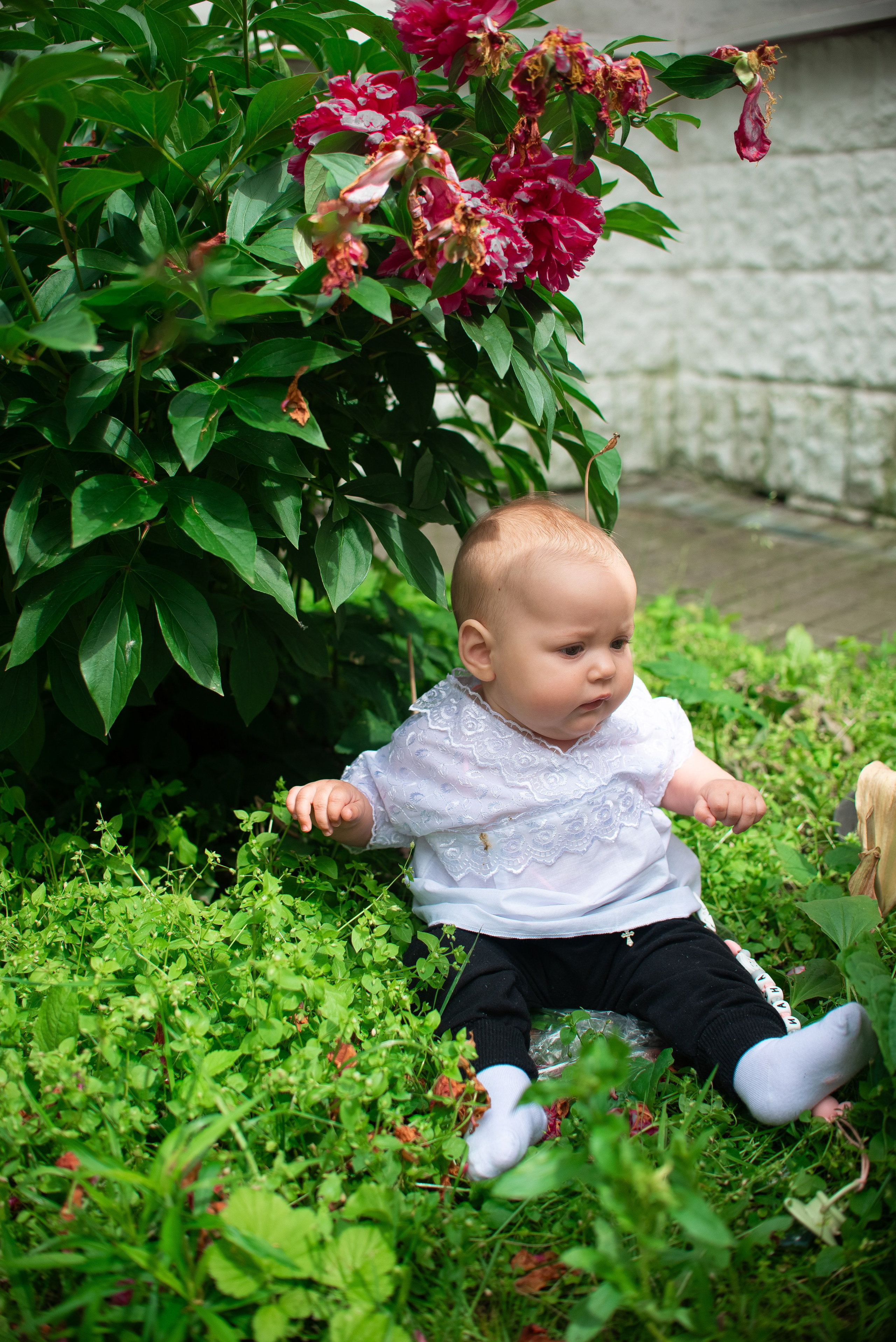 Крещение Дианы в хр. Иконы Минской. Семейный фотограф на выписку из роддома и крещение Минск Настя Гришук