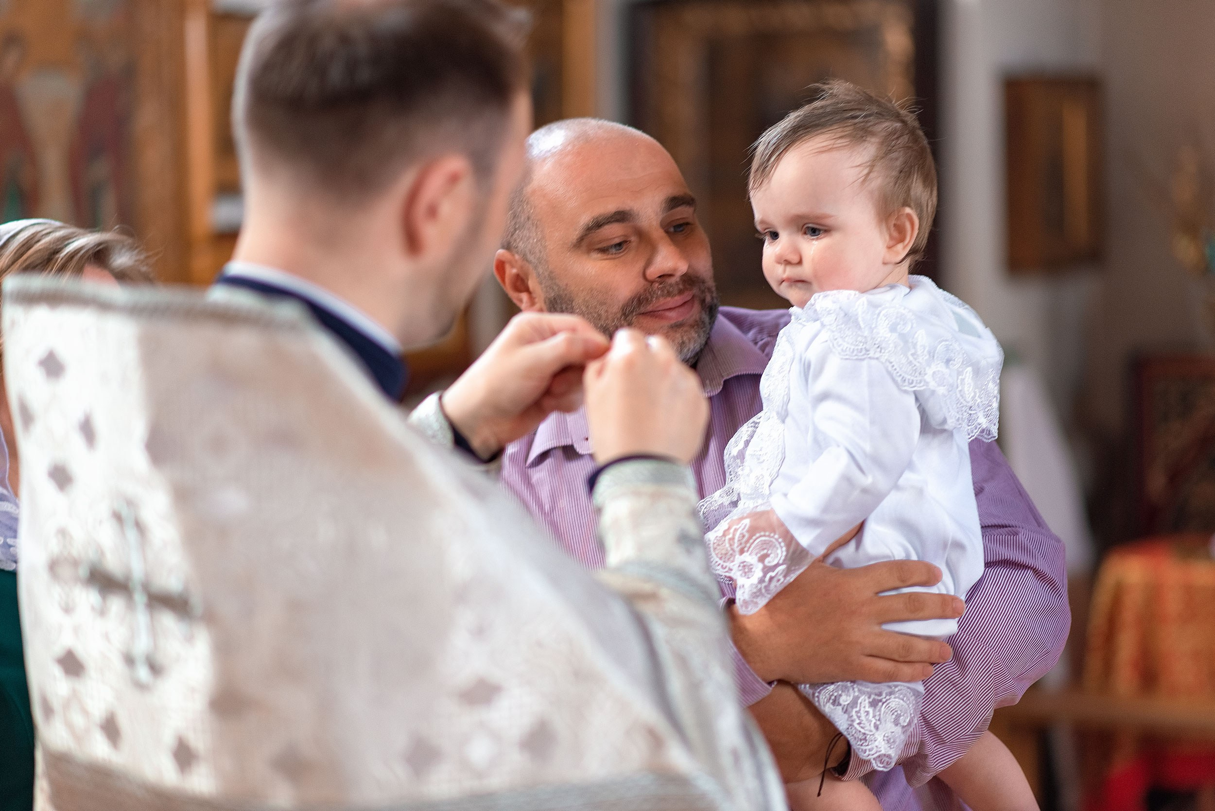 Крещение Маргариты Заславль. Семейный фотограф на выписку из роддома и крещение Минск Настя Гришук