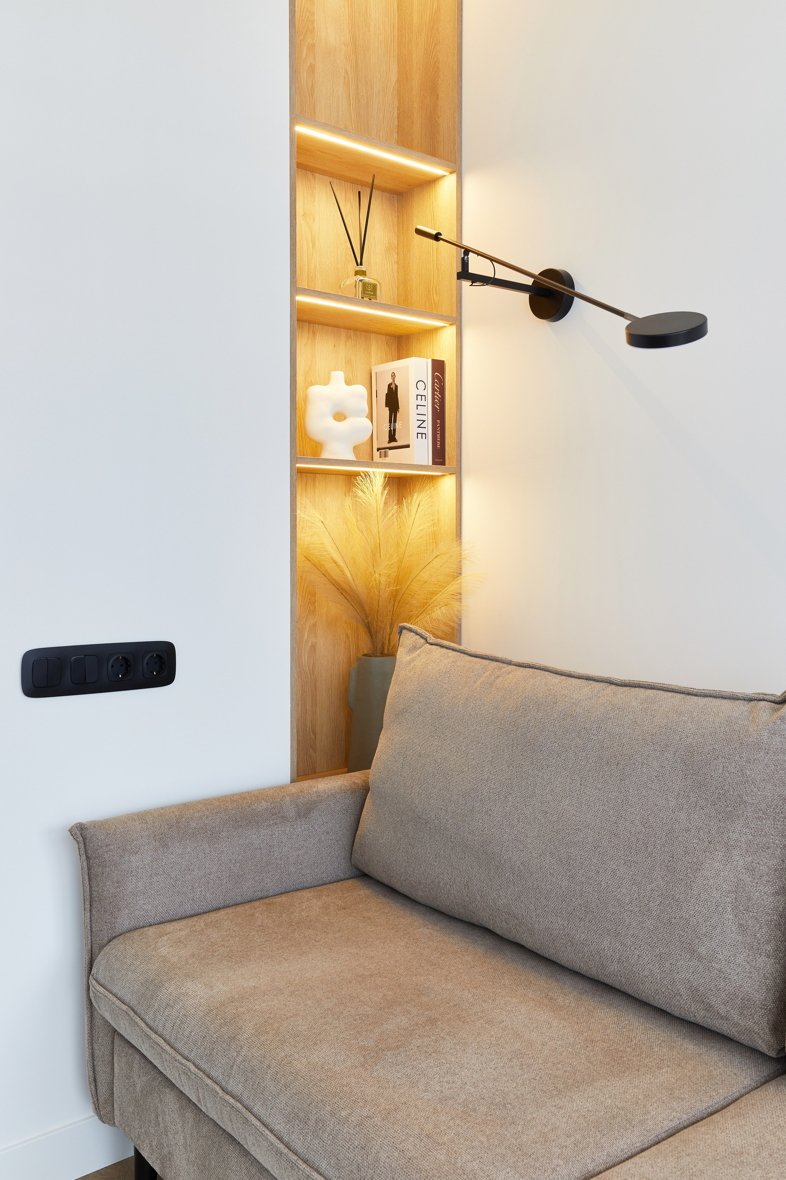 3-КОМНАТНАЯ В ЖК АЛЛЕЯ ПАРК. Интерьерный фотограф в Сочи Анисимова Ольга