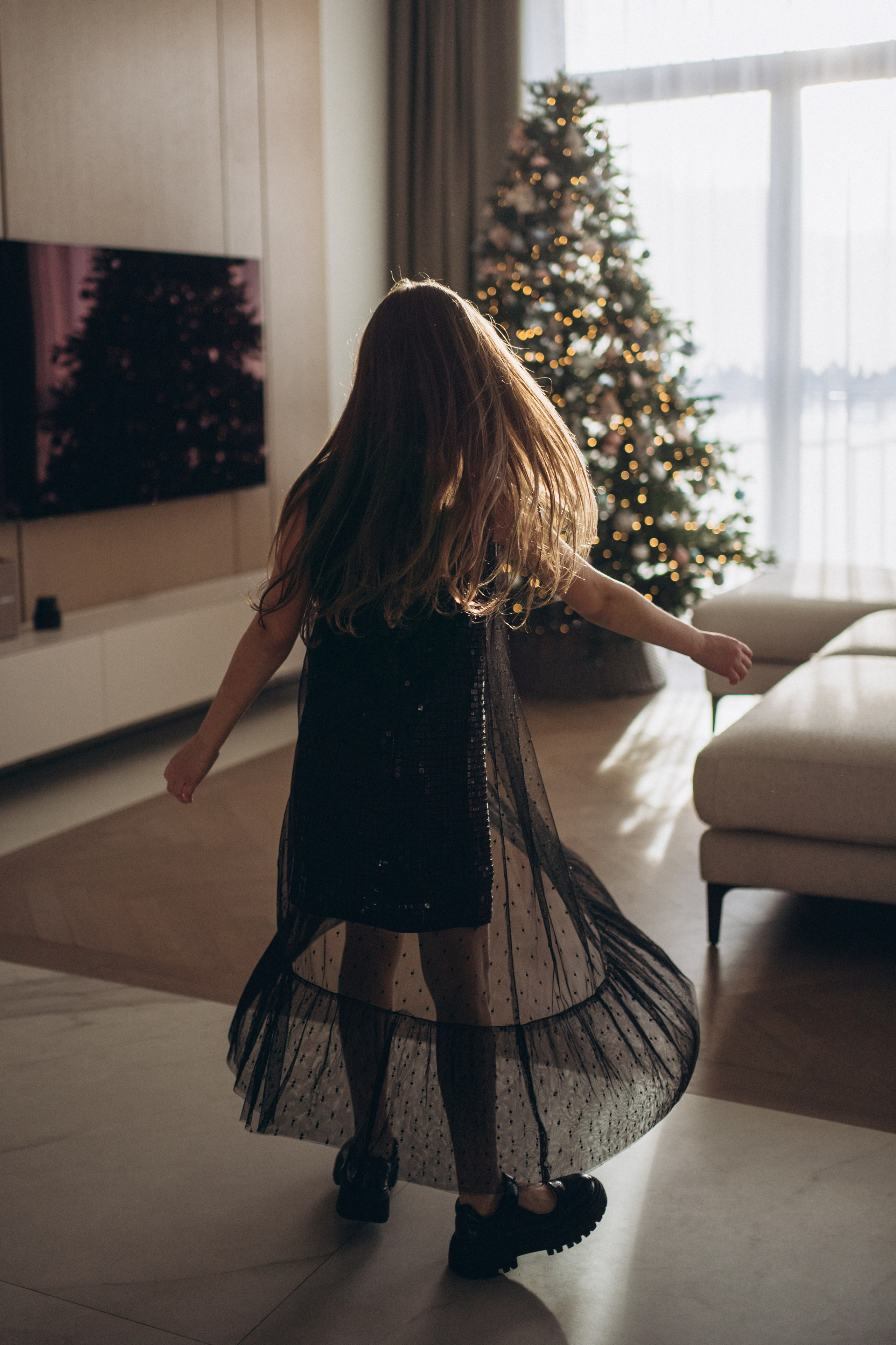 Новый год дома. Семейный фотограф, фотосессия беременности в Новосибирске Кристина Киб