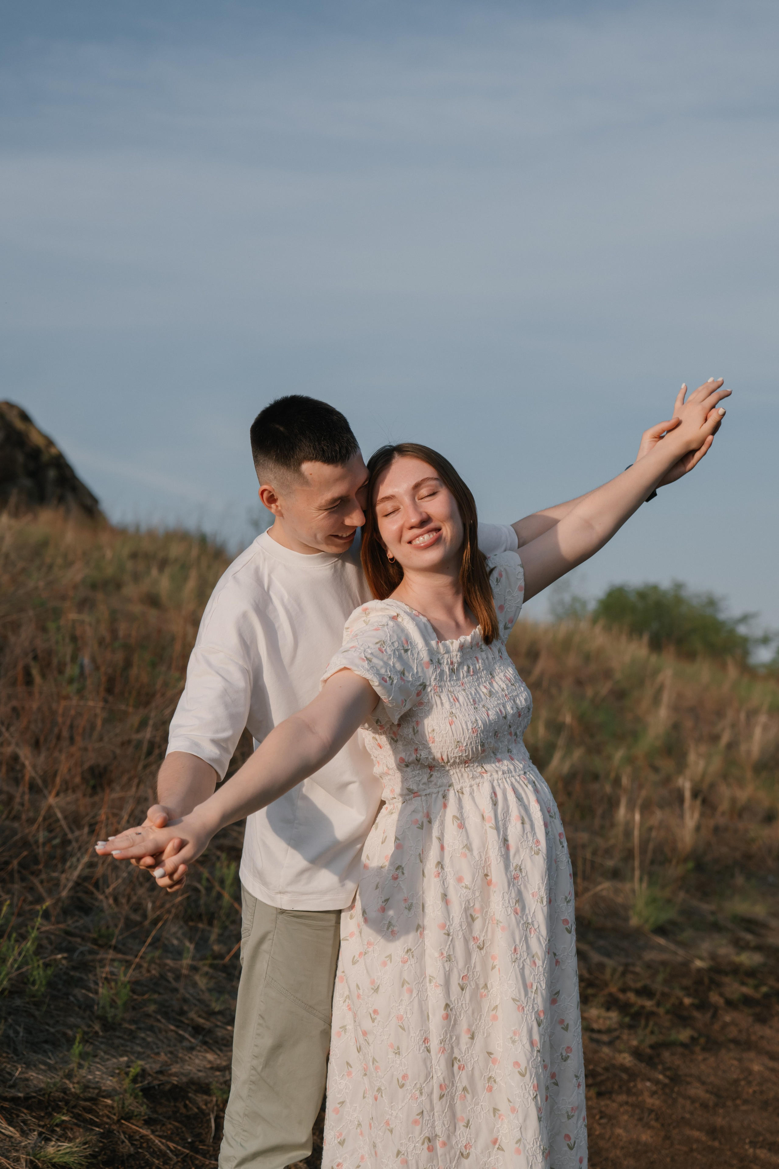 На закате. Евгения Арефьева — свадебный и портретный фотограф в Чите