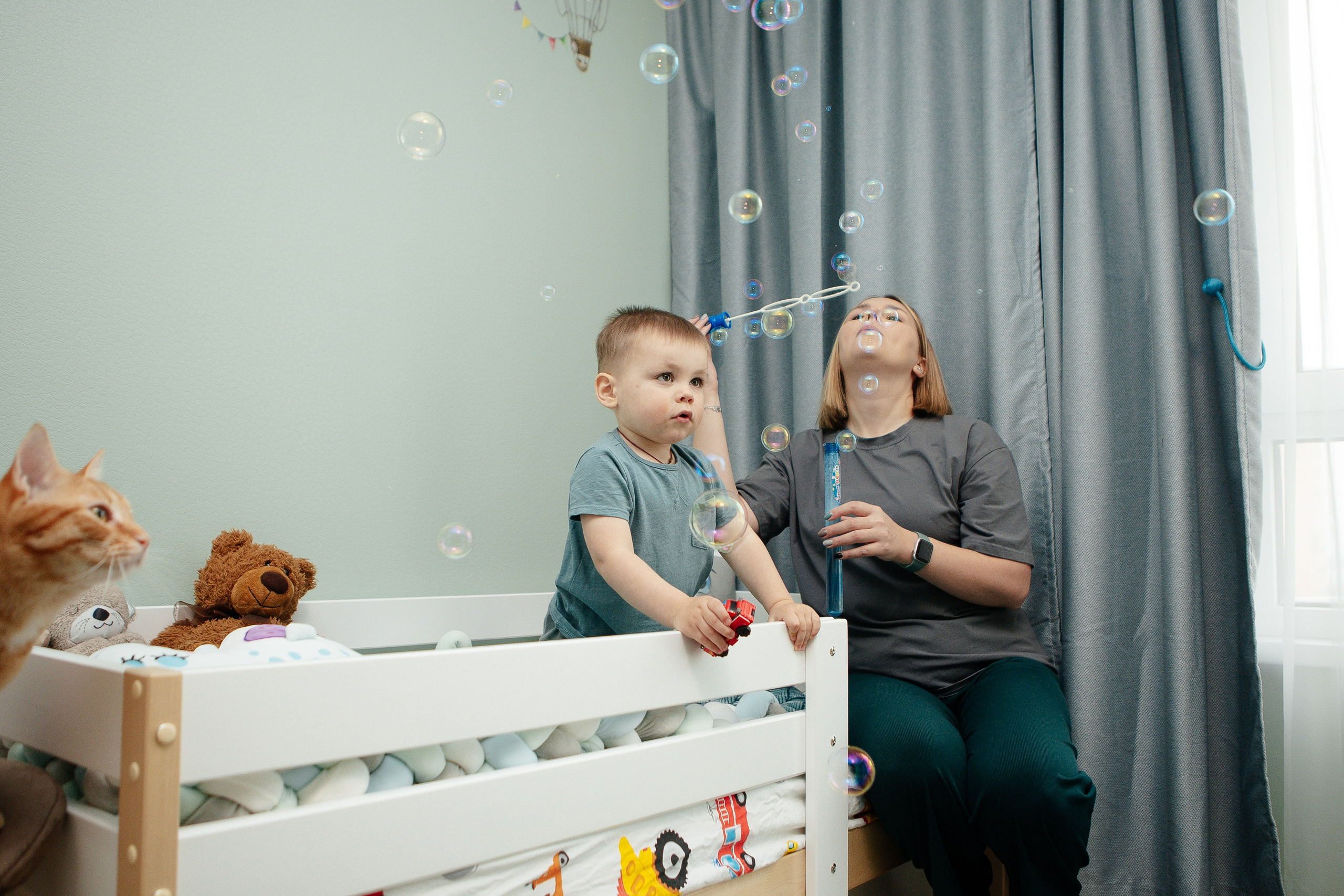 Роман и его семья. Семейный и детский фотограф в Москве Александра Мак