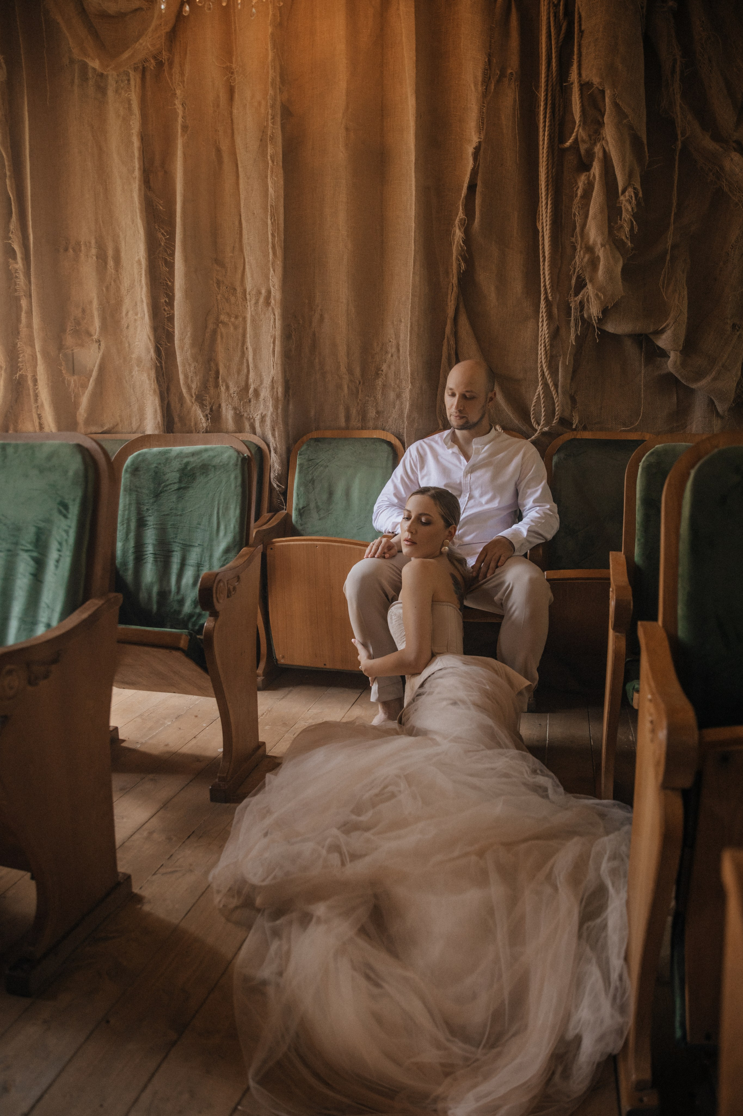 Заброшенный театр. Фотограф в Москве Ольга Сатони