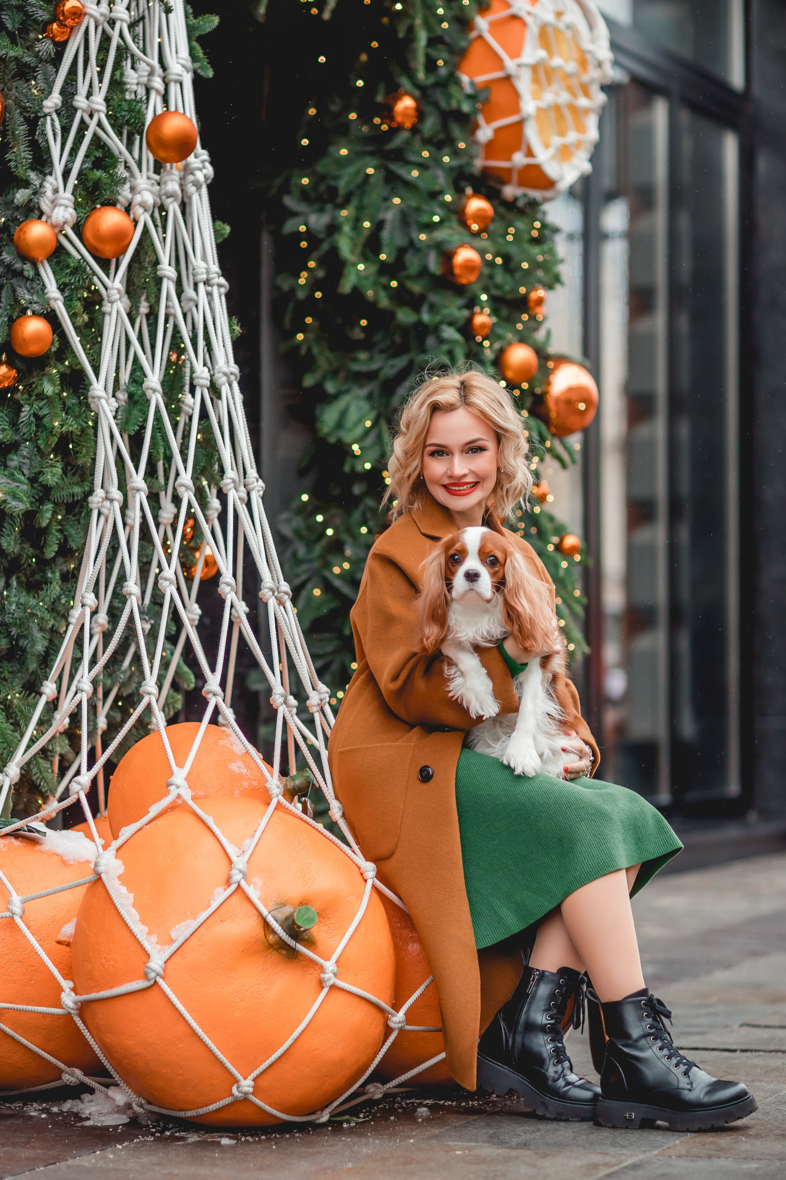 Татьяна и Хэппи. Семейный фотограф анималист Мария Крючкова