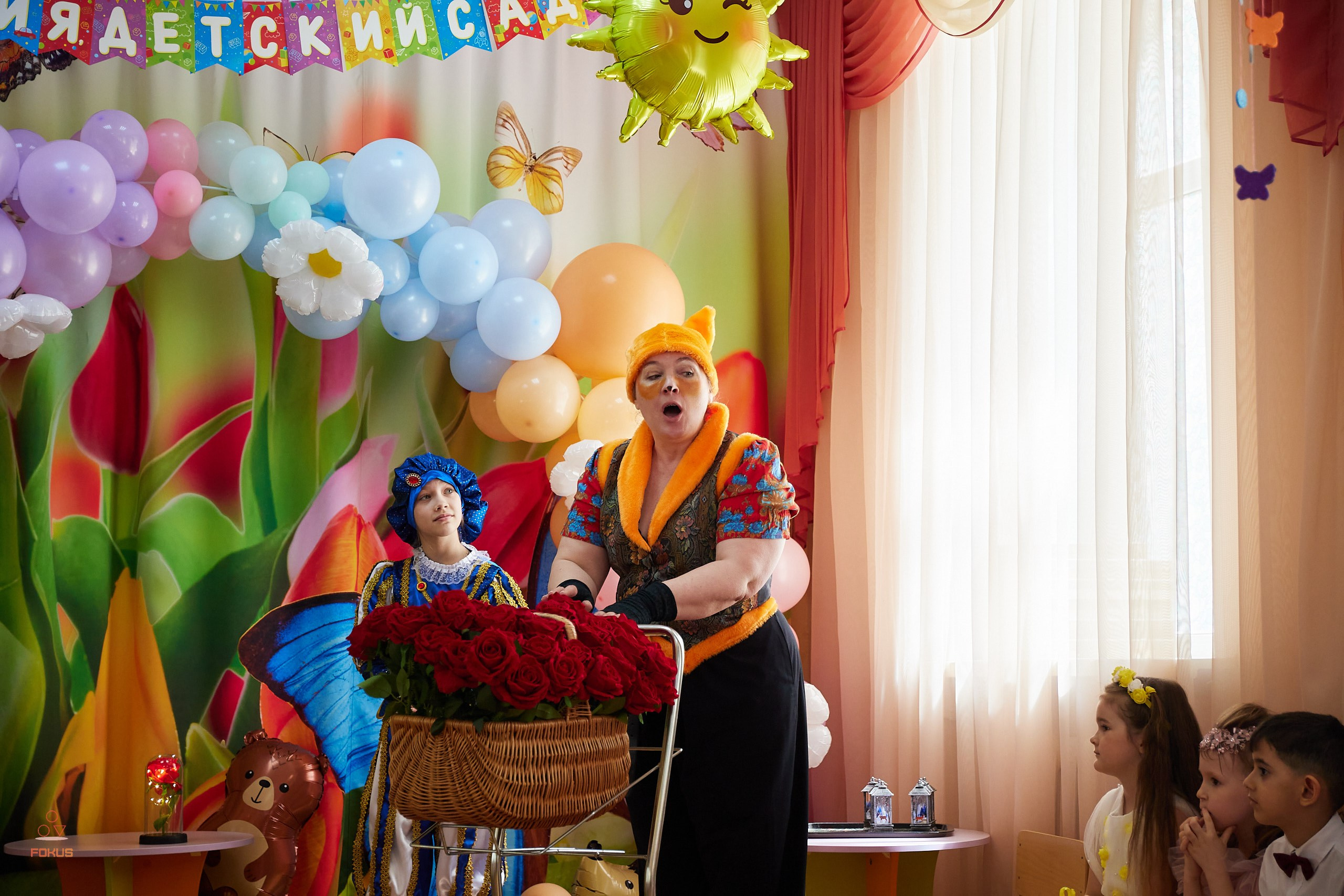 Выпускной детский сад. Спортивный фотограф Некрасов Денис