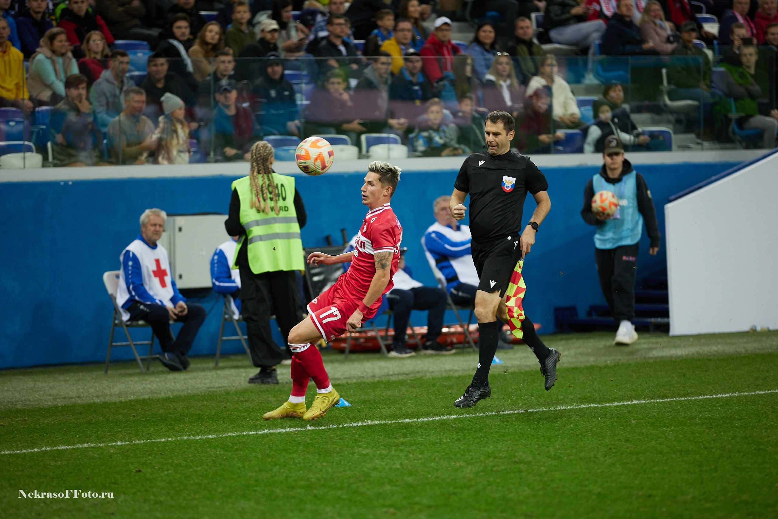 РПЛ ФК Пари НН- ФК Спартак. Спортивный фотограф Некрасов Денис