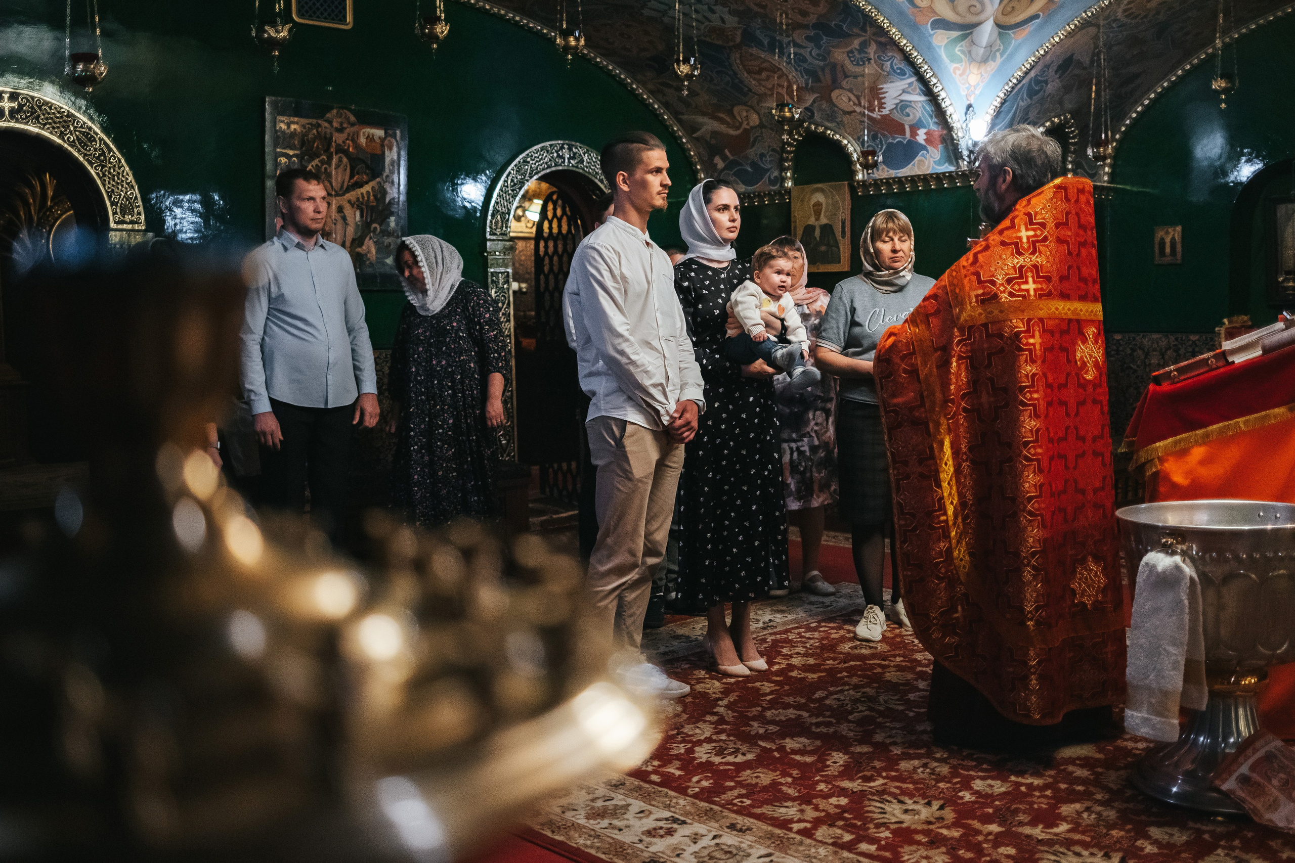 Крещение Лизы. Семейный lifestyle фотограф в Санкт-Петербурге Людмила Пахомова