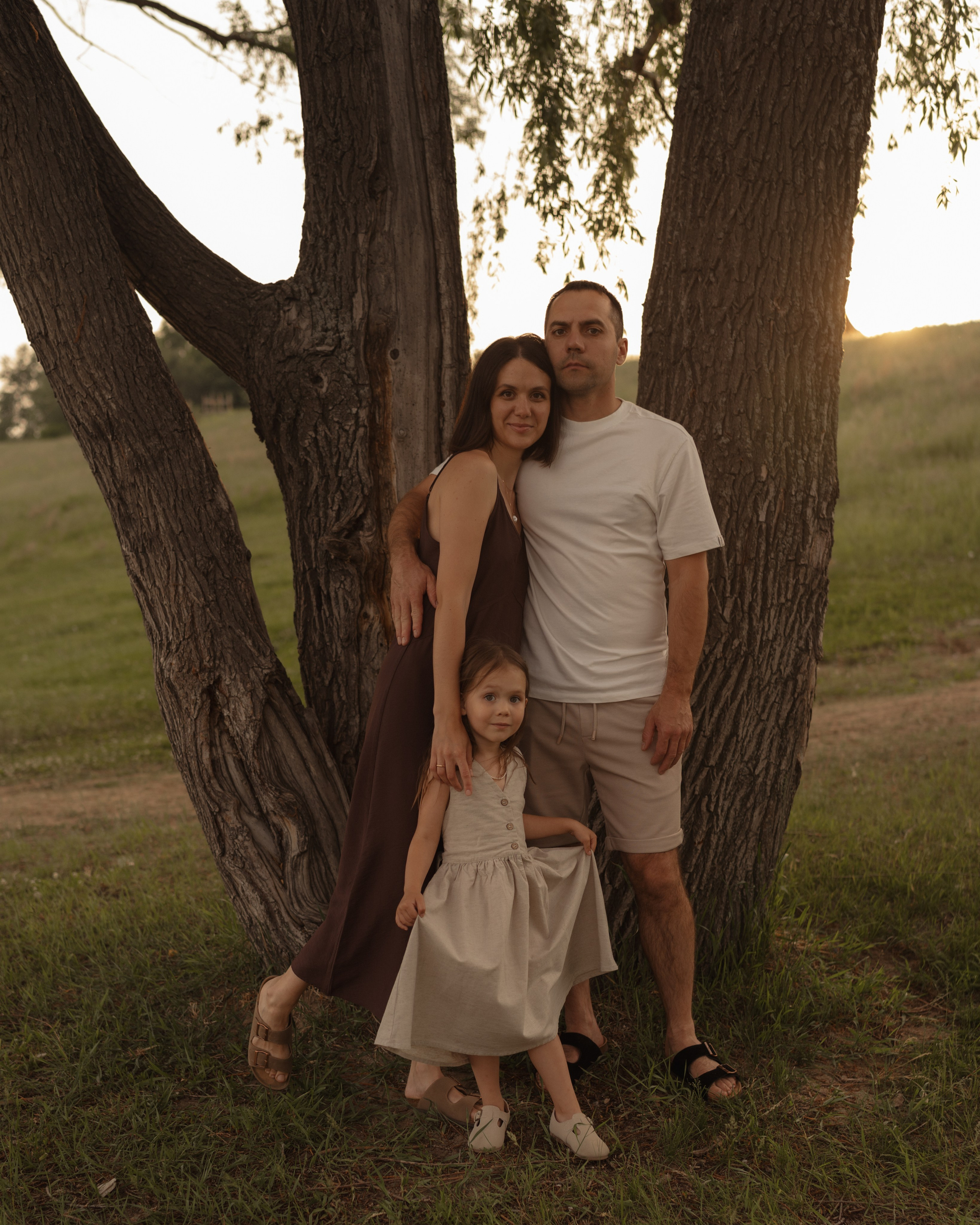 Лена, Артем и Янчик | с. Ленинское. Фотограф в Новосибирске Диана Ильиных