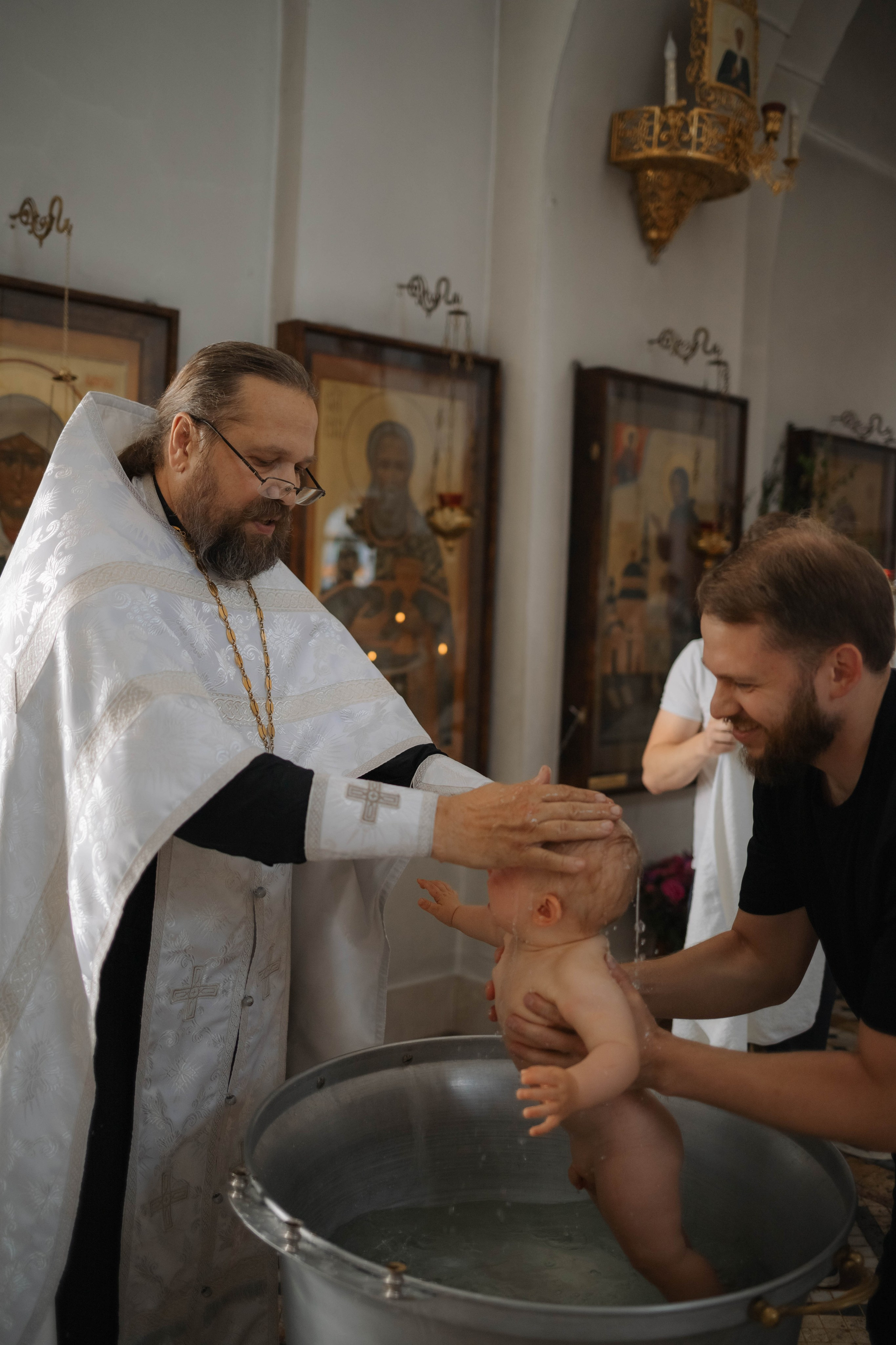 Крещение Миши. Семейный и детский фотограф в Москве Александра Нараевская