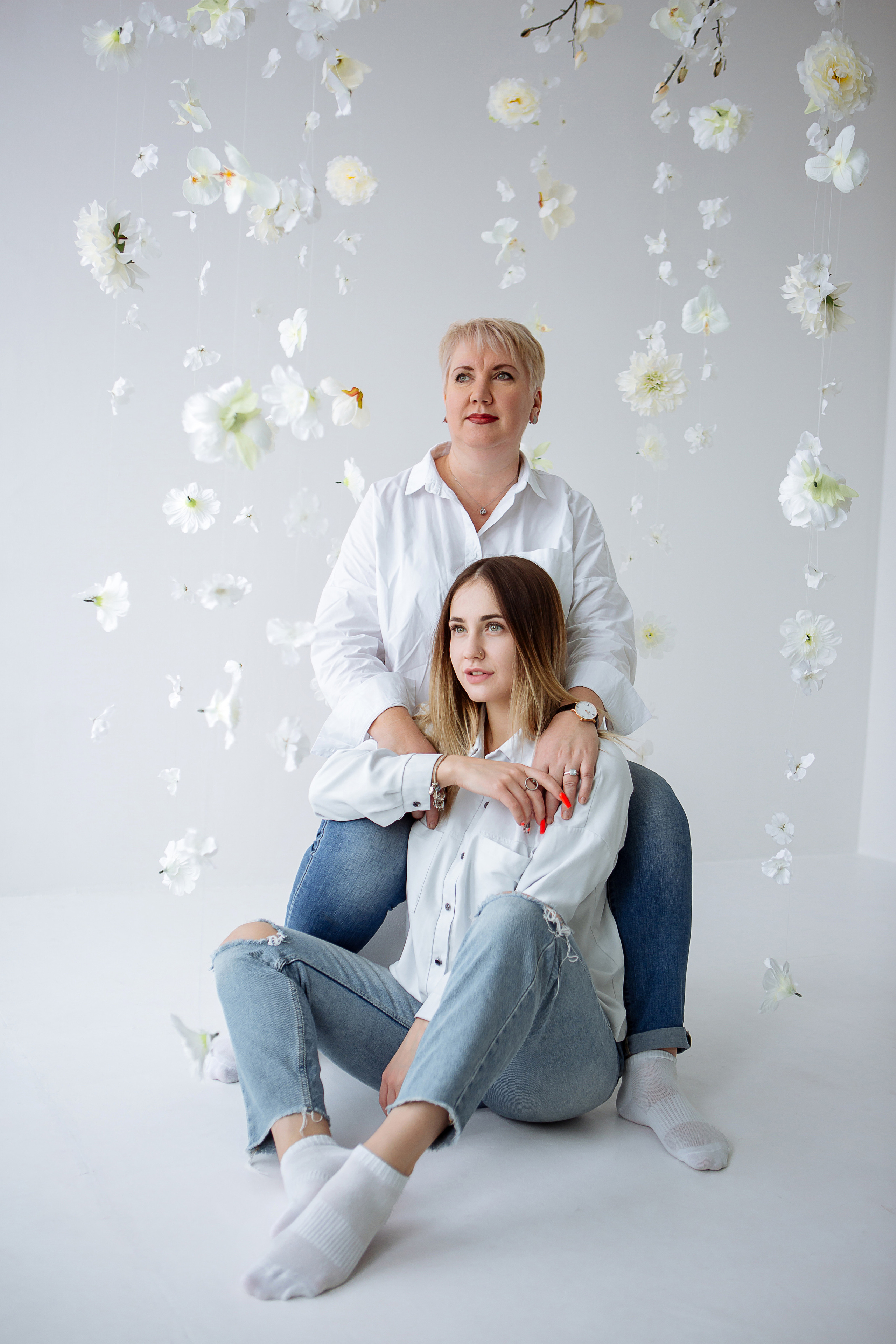 Мама и Дочь. Фотограф Алла Гусева