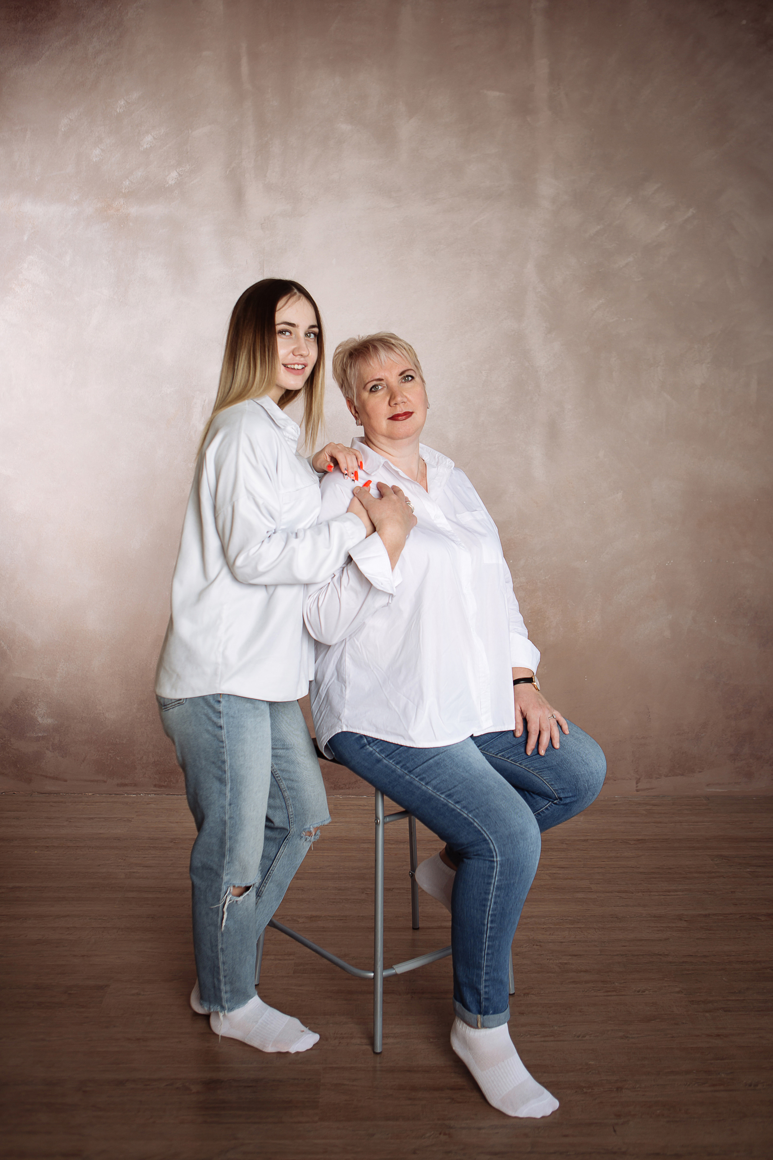 Мама и Дочь. Фотограф Алла Гусева